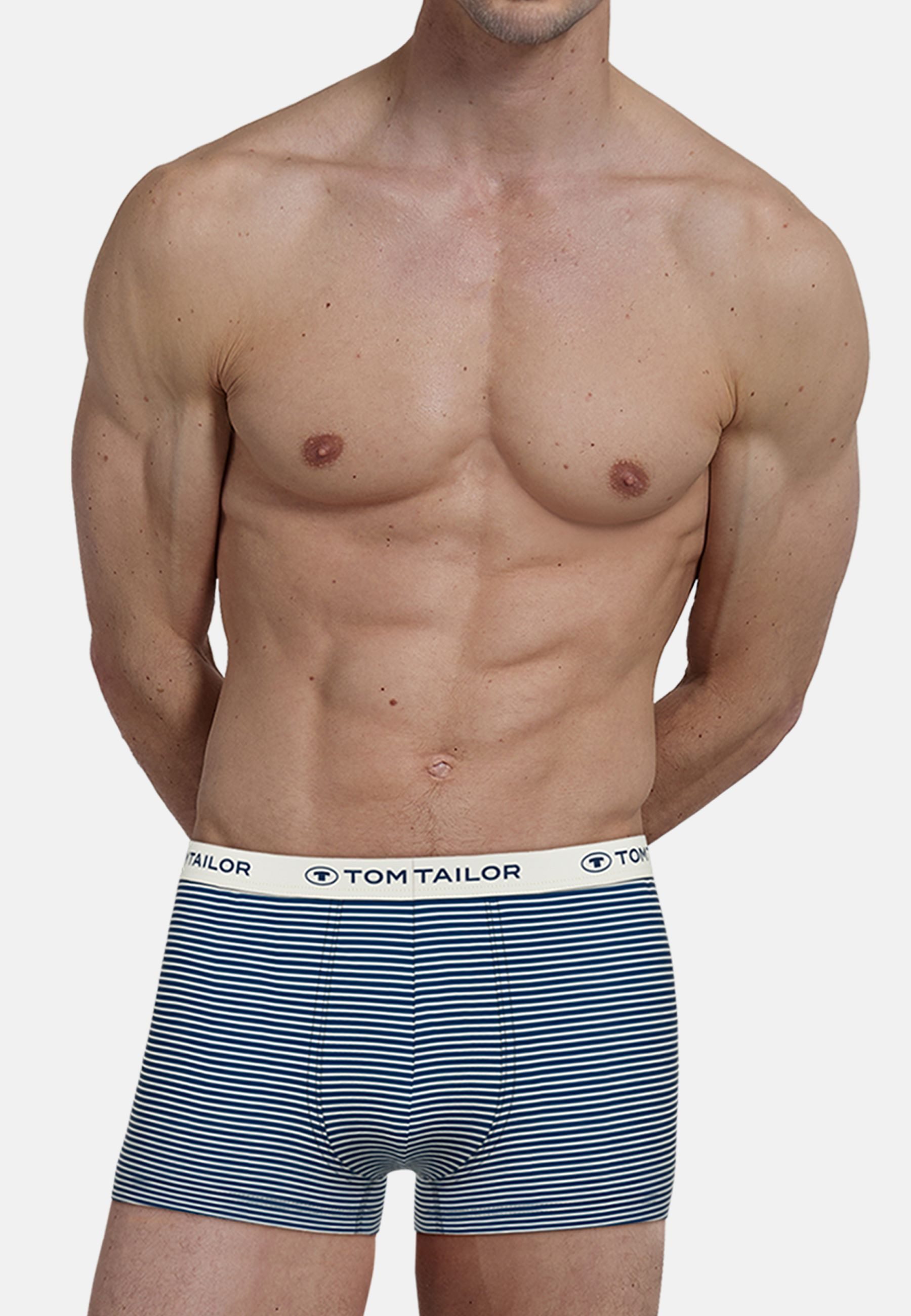 TOM TAILOR Boxershorts Buffer (6er Pack) weich, elastisch, bequem, eng, atm günstig online kaufen