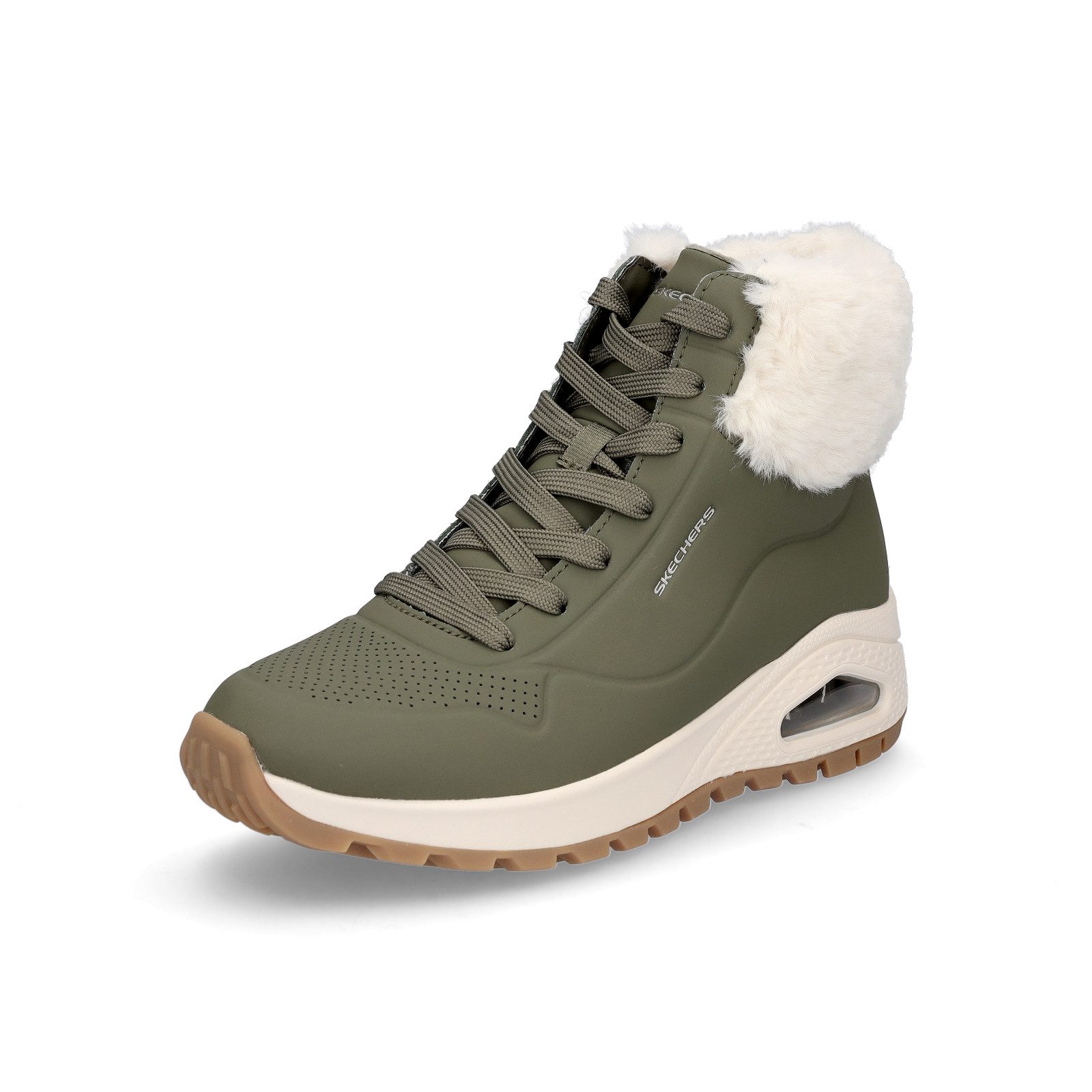 Skechers Damen High-Top Sneaker UNO Rugged Fall Air olive Sneaker