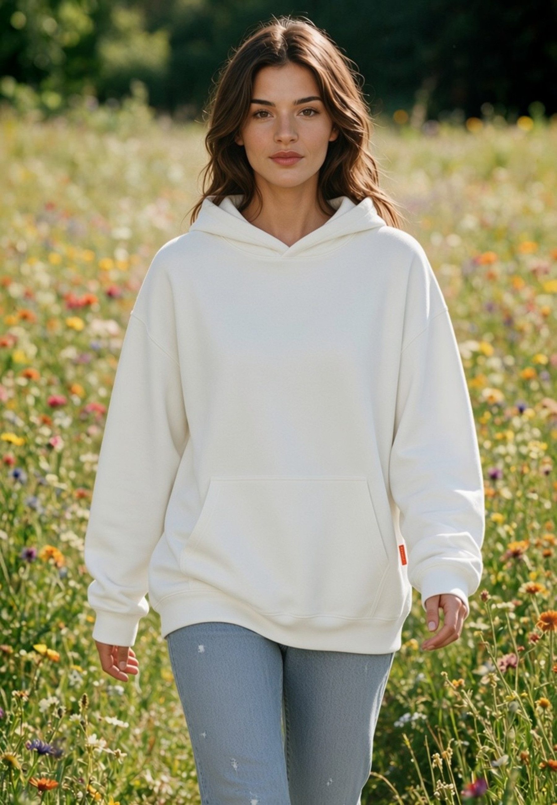 salzhaut Hoodie TIEREN Damen Oversized salzhaut Kapuzenpullover – bequemer Fit und nordisch klares Design