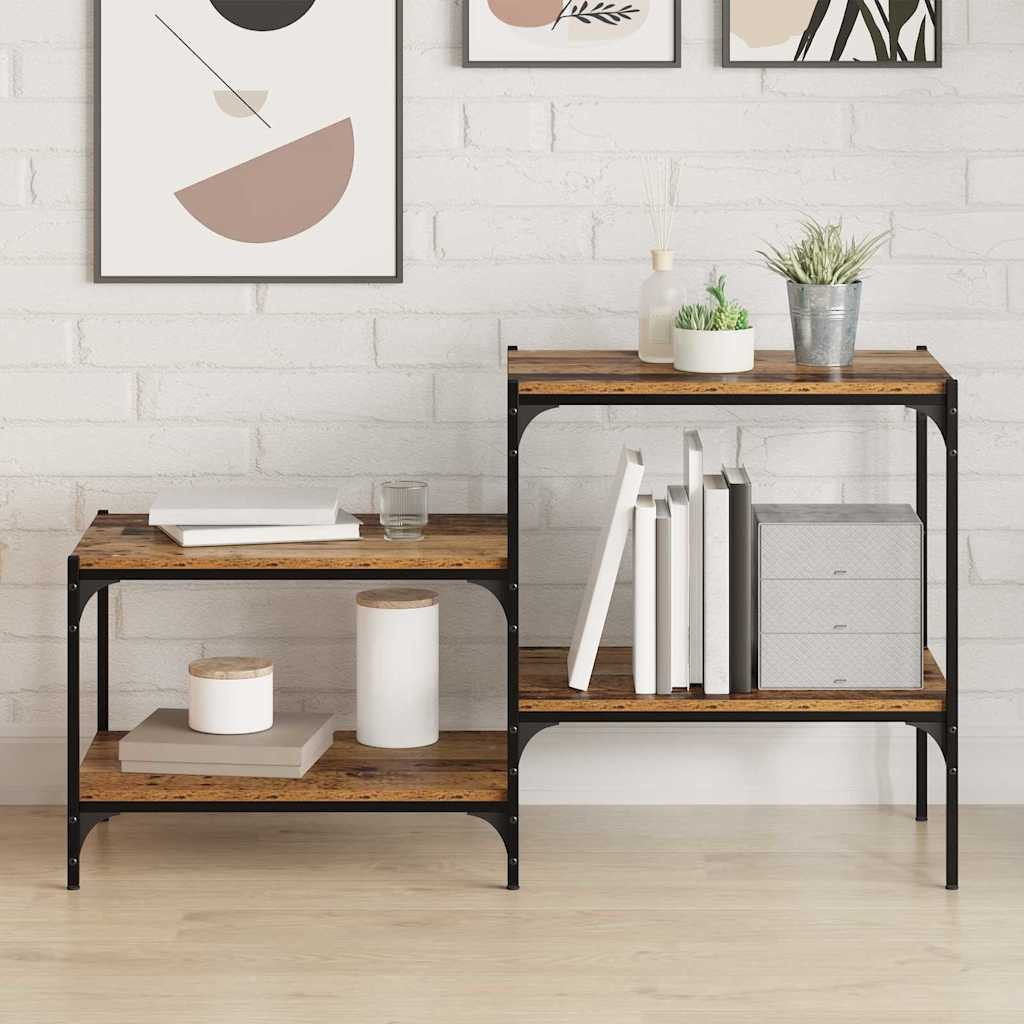 vidaXL Bücherregal Regalbrett 4 pcs Braun günstig online kaufen