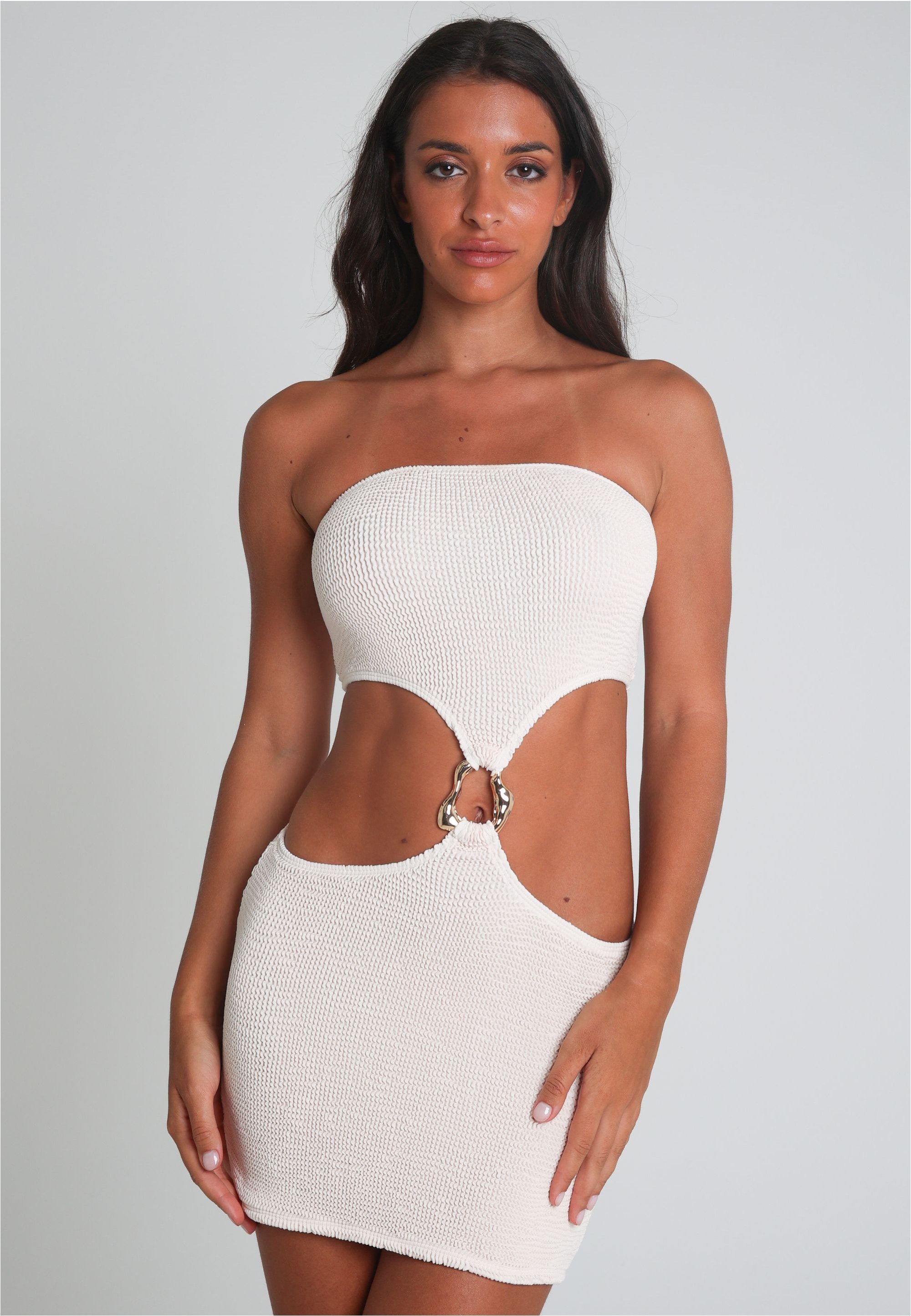 Moda Minx Jerseykleid SCRUNCH (1-tlg) mit stilvollen Cut-Outs
