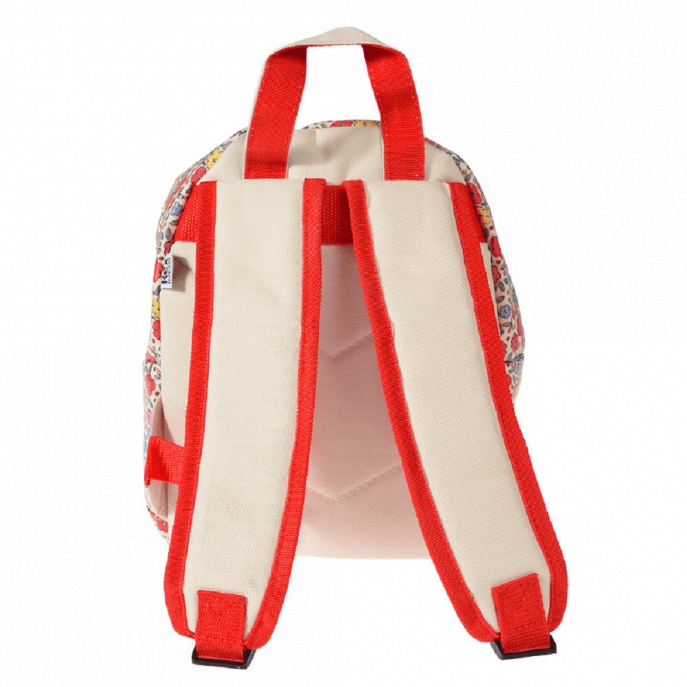 Rex London Kinderrucksack Motiv Haie, Feen, Blumen oder Autos (mit Reißverschluss, 1-tlg., ca. 21 x 10 x 25 cm), Mini Rucksack für Picknick Schule Kindergarten