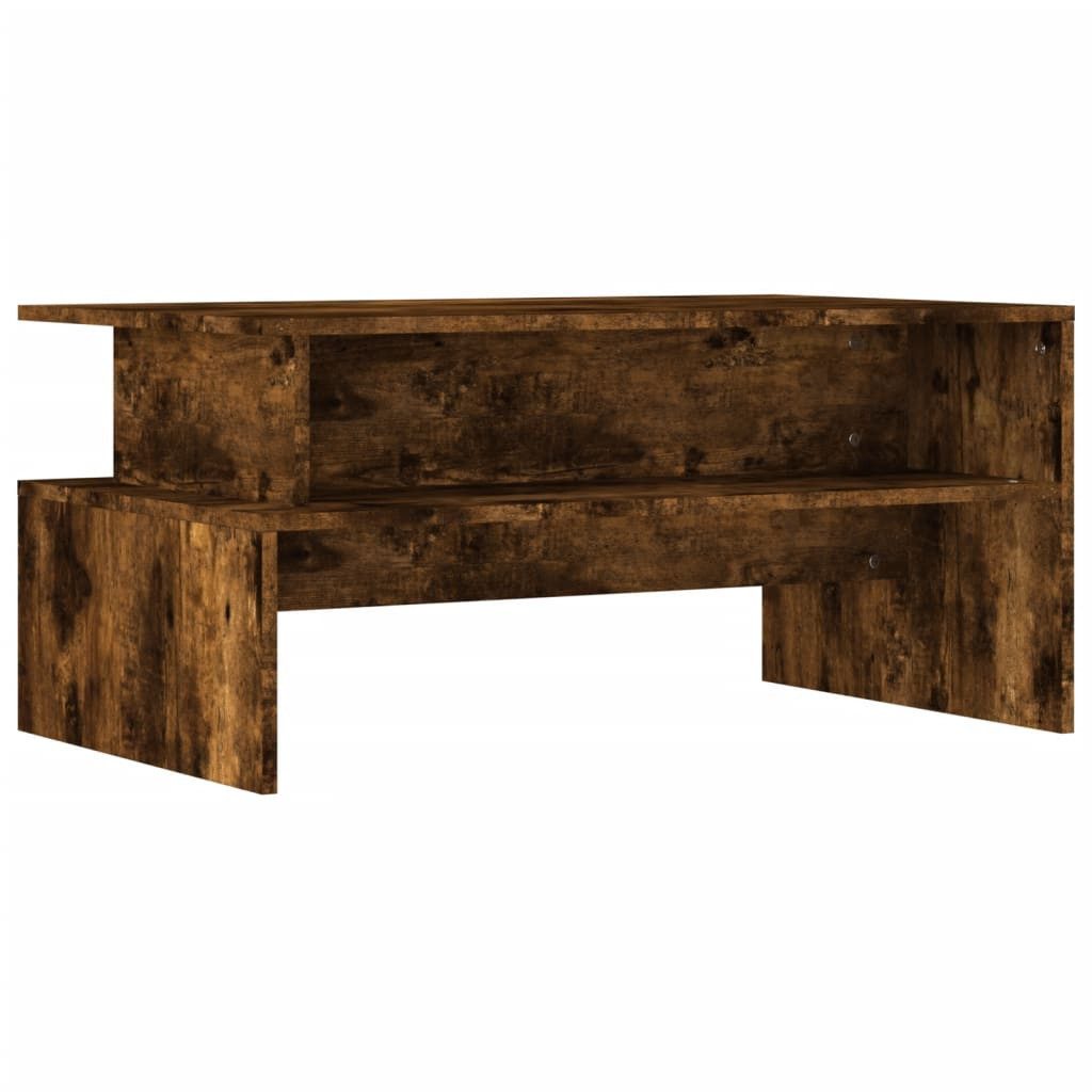 vidaXL Couchtisch Couchtisch Räuchereiche 90x55x42,5 cm günstig online kaufen