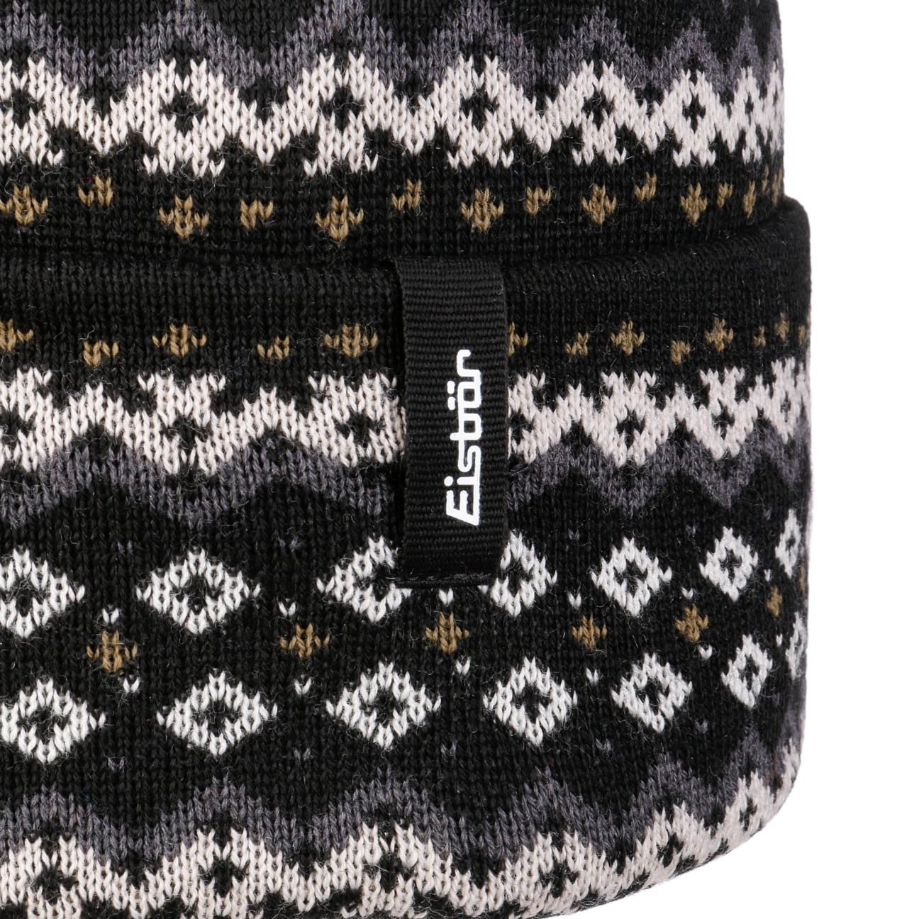 Eisbär Beanie (1-St) Strickmütze mit Umschlag, Made in Austria