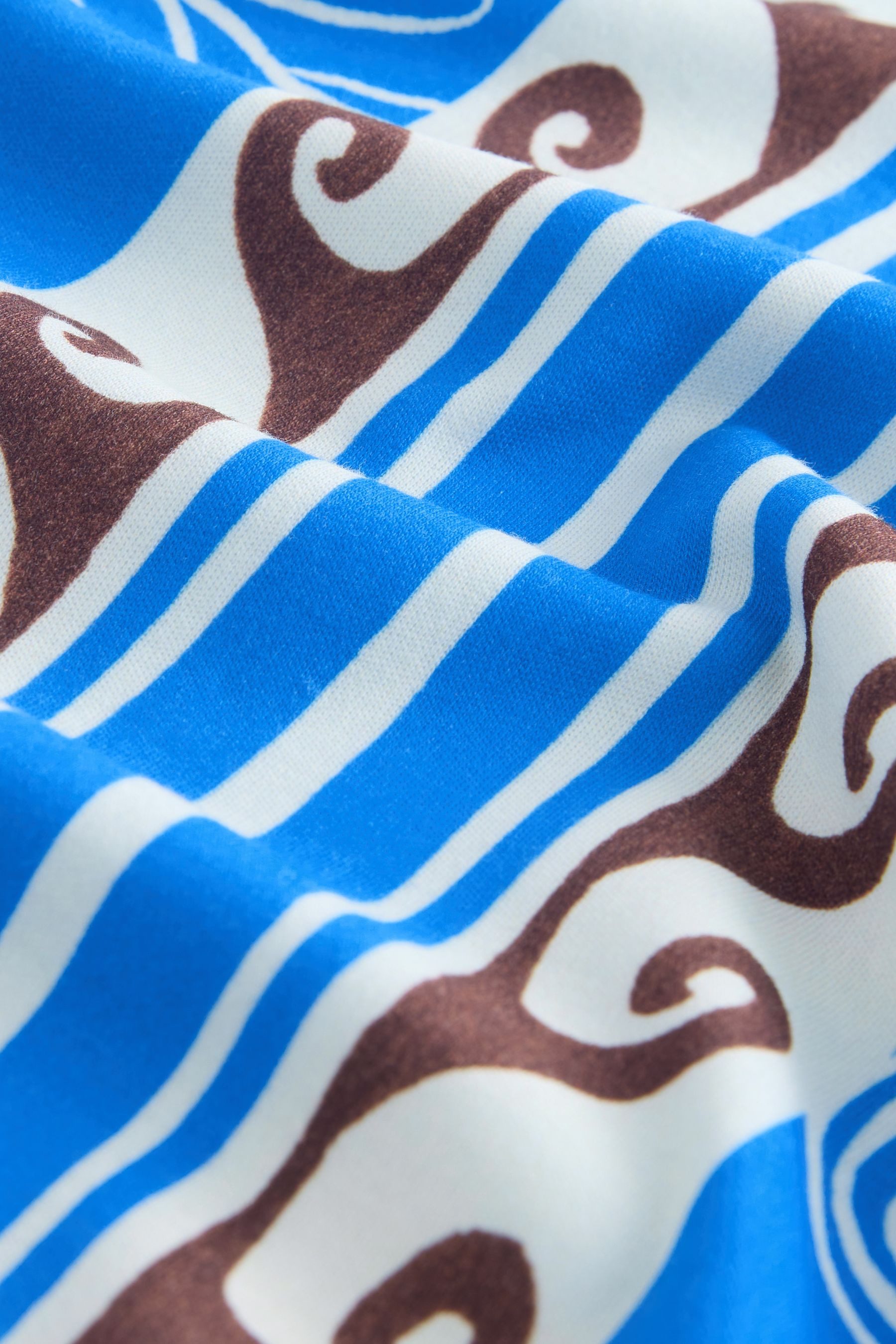 Next T-Shirt Kastiges Relaxed Fit Oversized-T-Shirt, Baumwolle (1-tlg)