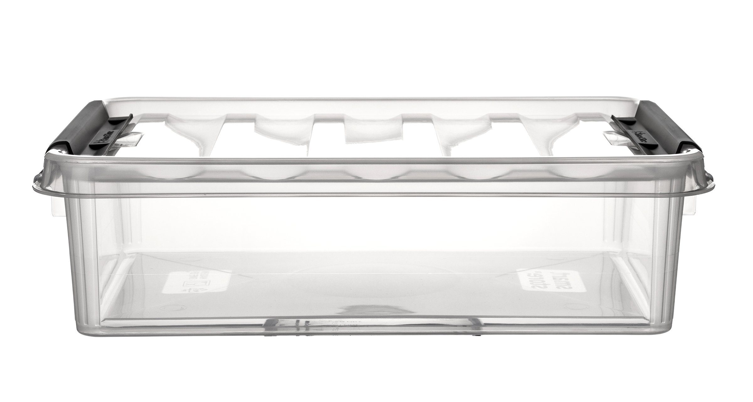 Orthex Stapelbox Stapelbare Box Smart Store Classic 14 transparent Deckel & Verschluss (1 St)
