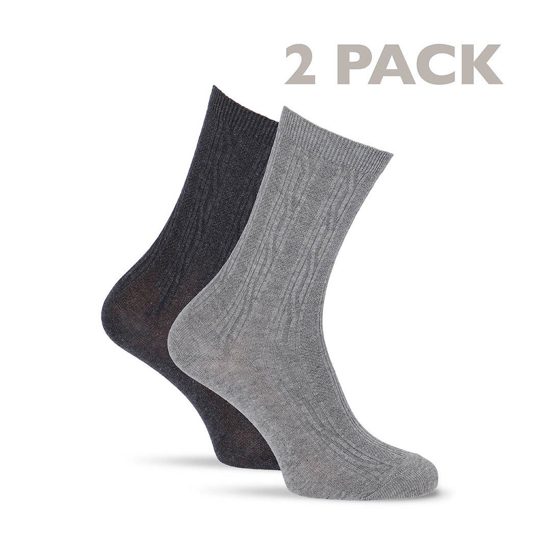 Kurzsocken Struktursöckchen mit Zopfmuster