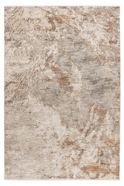 Teppich My Everest 426, Obsession, rechteckig, Höhe: 7 mm, abstrakt gemustert, mit Fransen, Vintagedesign