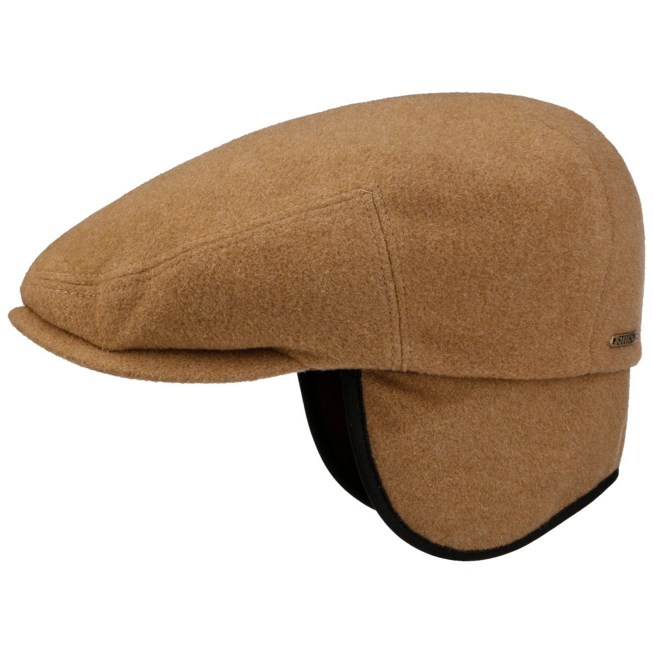 the camel in Cap Ohrenschutz EU (1-St) Schirm, mit Made Stetson Flat