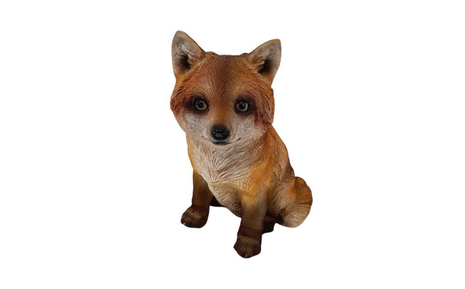 Figurendiscounter Dekofigur Dekofigur Fuchs klein 23 x 11 x 14 cm
