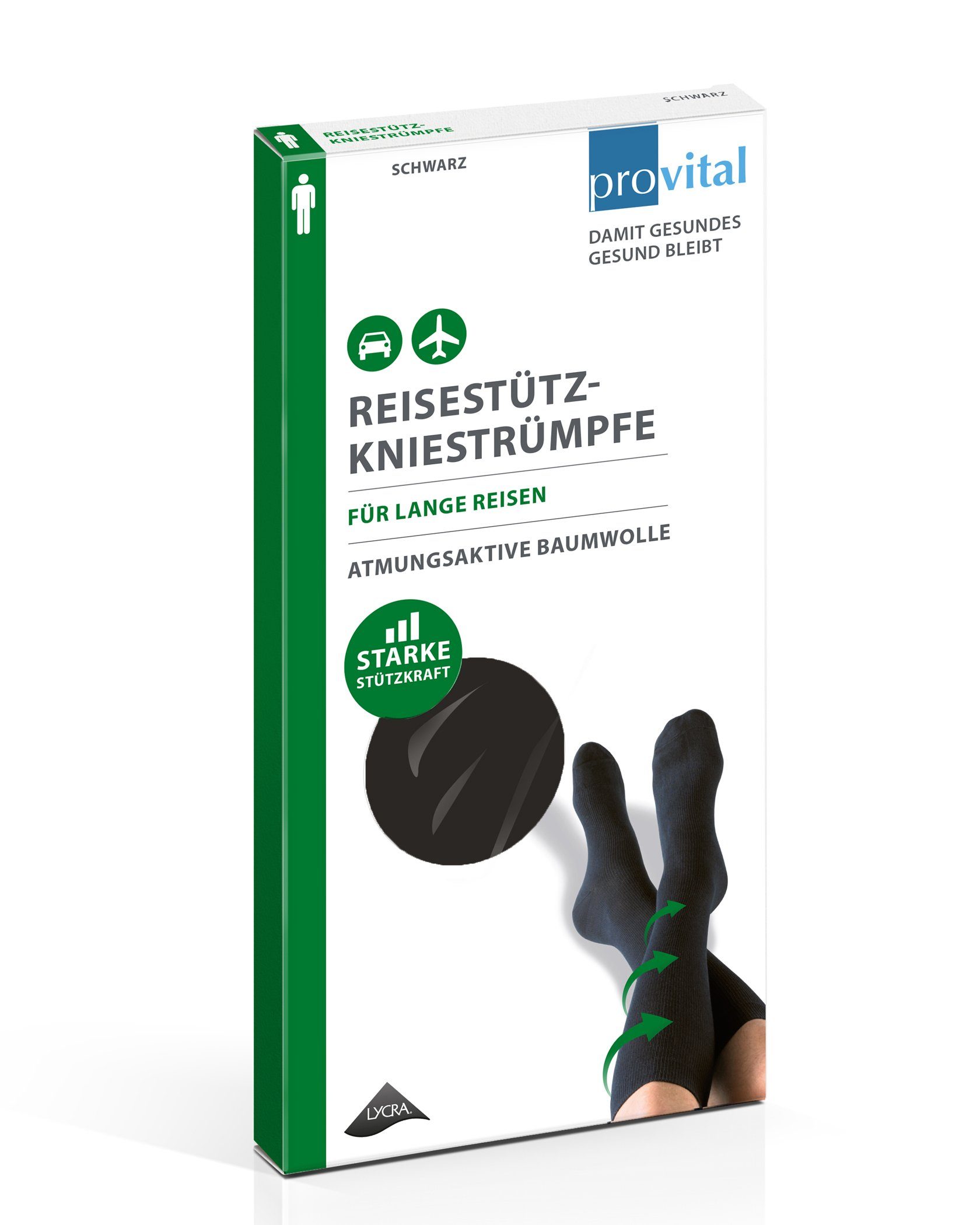 provital Socken 1007A610046 provital Baumwoll-Herren-Kniestrumpf starke günstig online kaufen