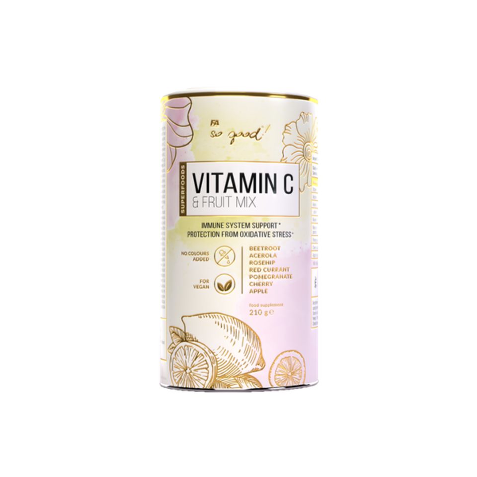 Fitness Authority FA® so good! VITAMIN C & FRUIT MIX 210g Pulver