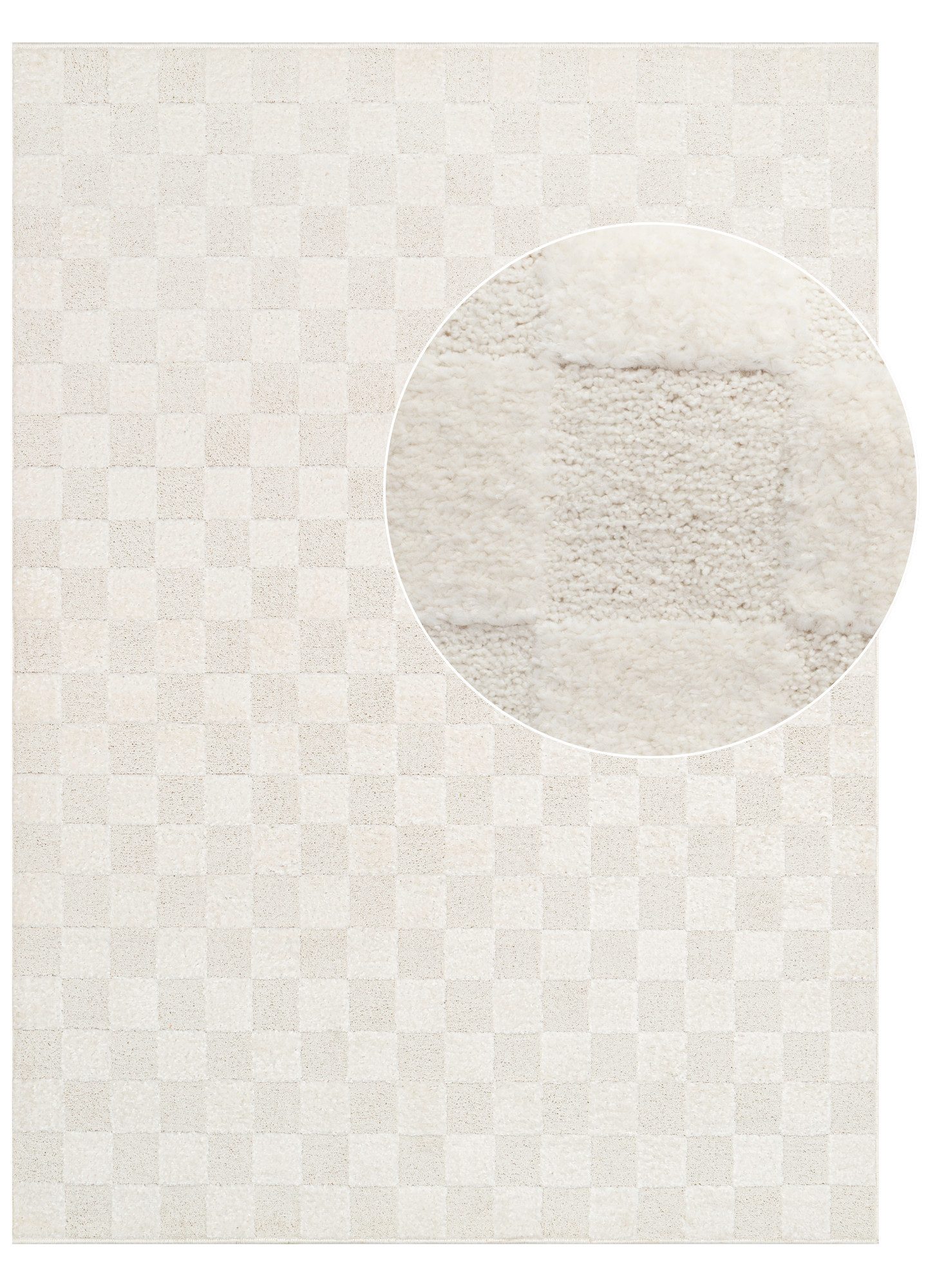 Tapiso Designteppich TERRA, Höhe: 11 mm, Pflegeleichter Kurzflorteppich mit moderner Struktur