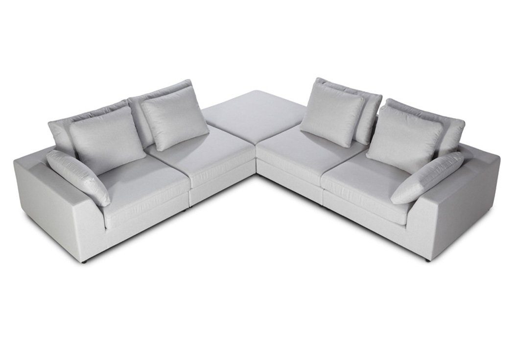 Couch L-Form Sofa JVmoebel Ecksofa Polster Ecksofa Modern, Made Design Europe in