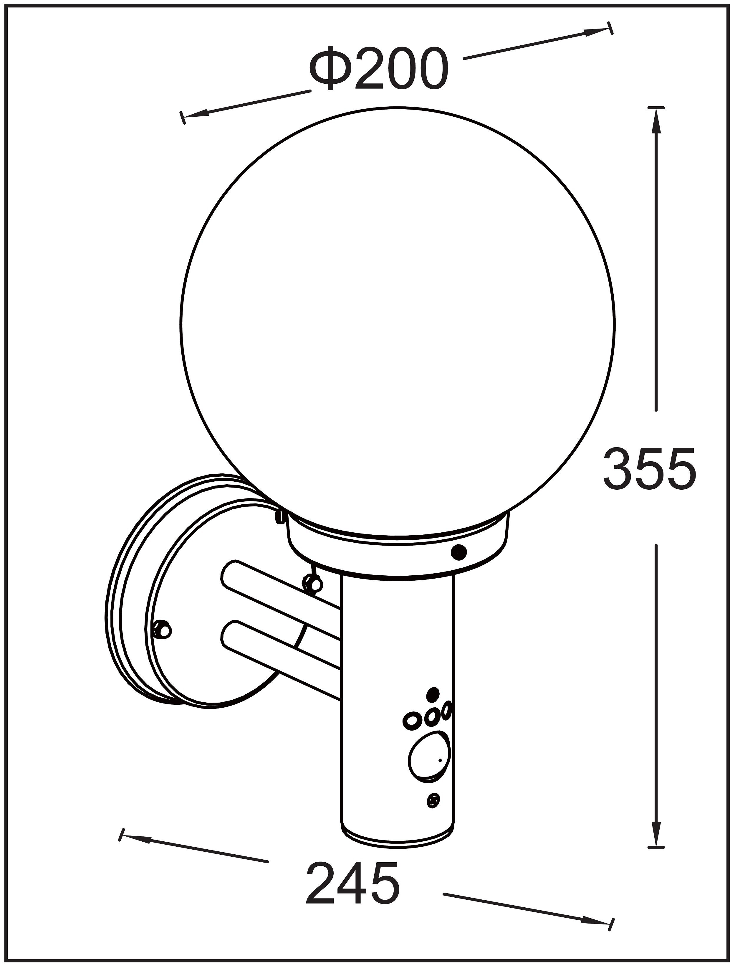 TRANGO LED Außen-Wandleuchte, 8005-PIRL LED IP44 Sensor Außenleuchte inkl. günstig online kaufen