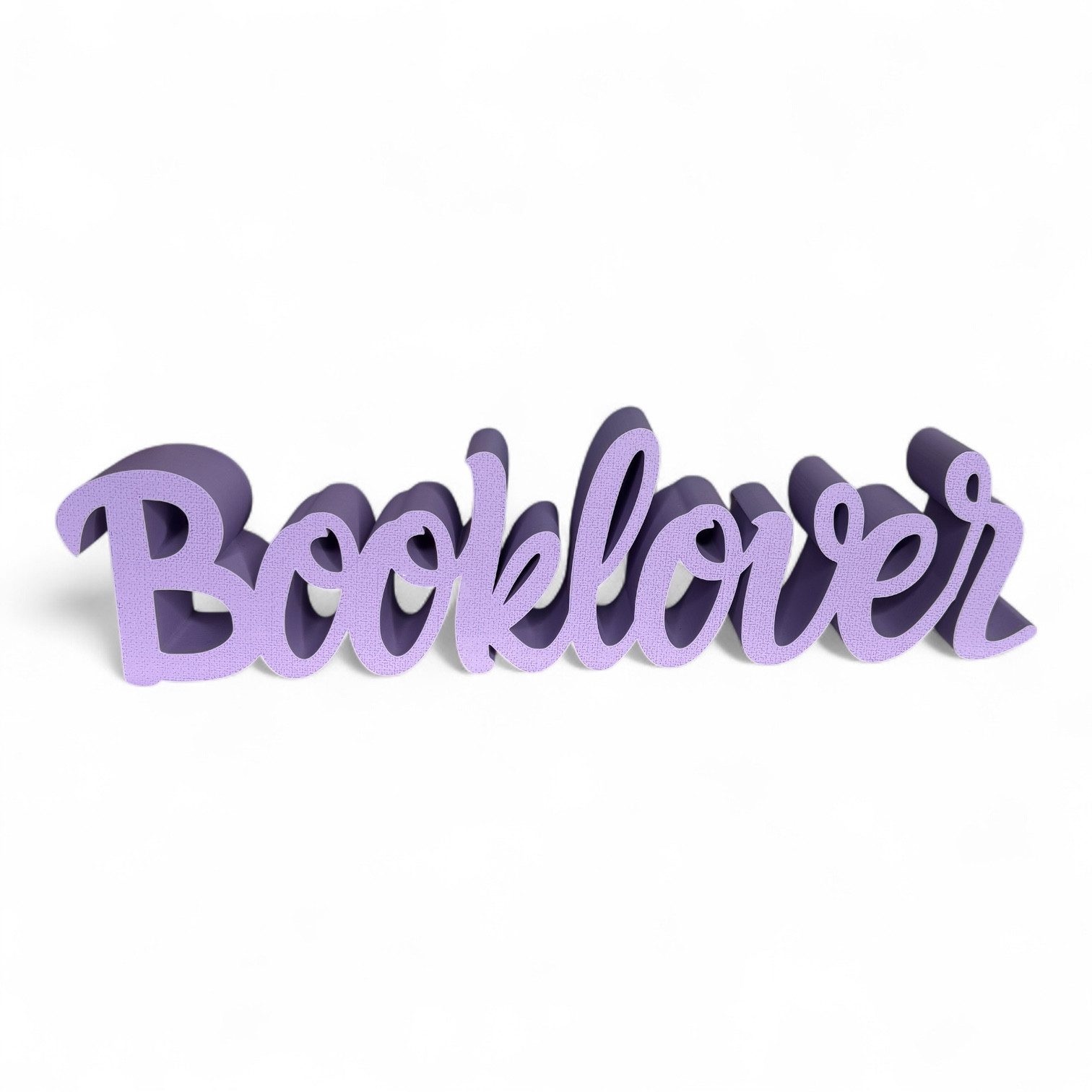 Der Krämer Deko-Schriftzug "Booklover" Buch-Aufsteller Bücherregal Dekoration