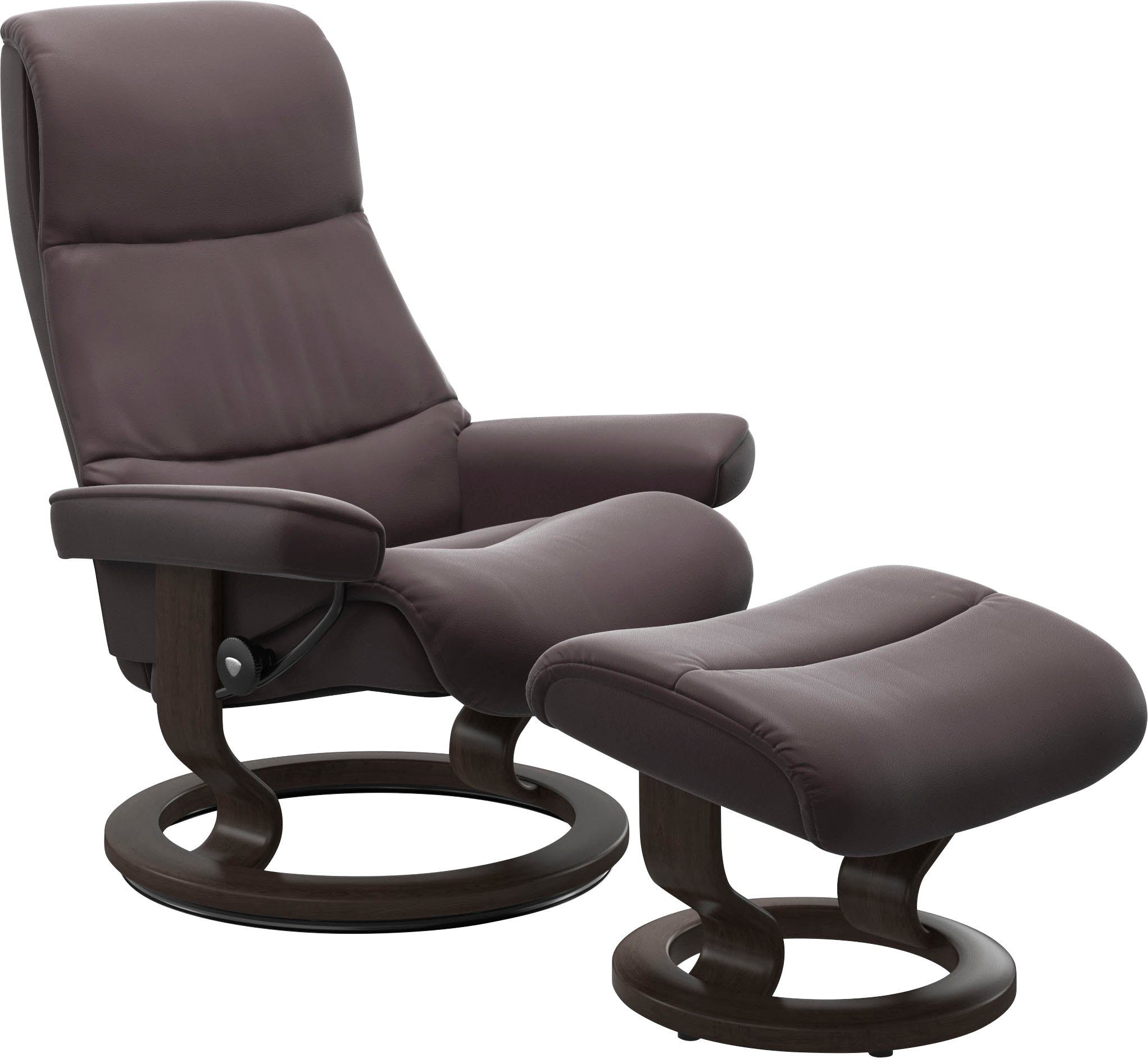 Wenge View, Relaxsessel Stressless® Base, mit Classic M,Gestell Größe