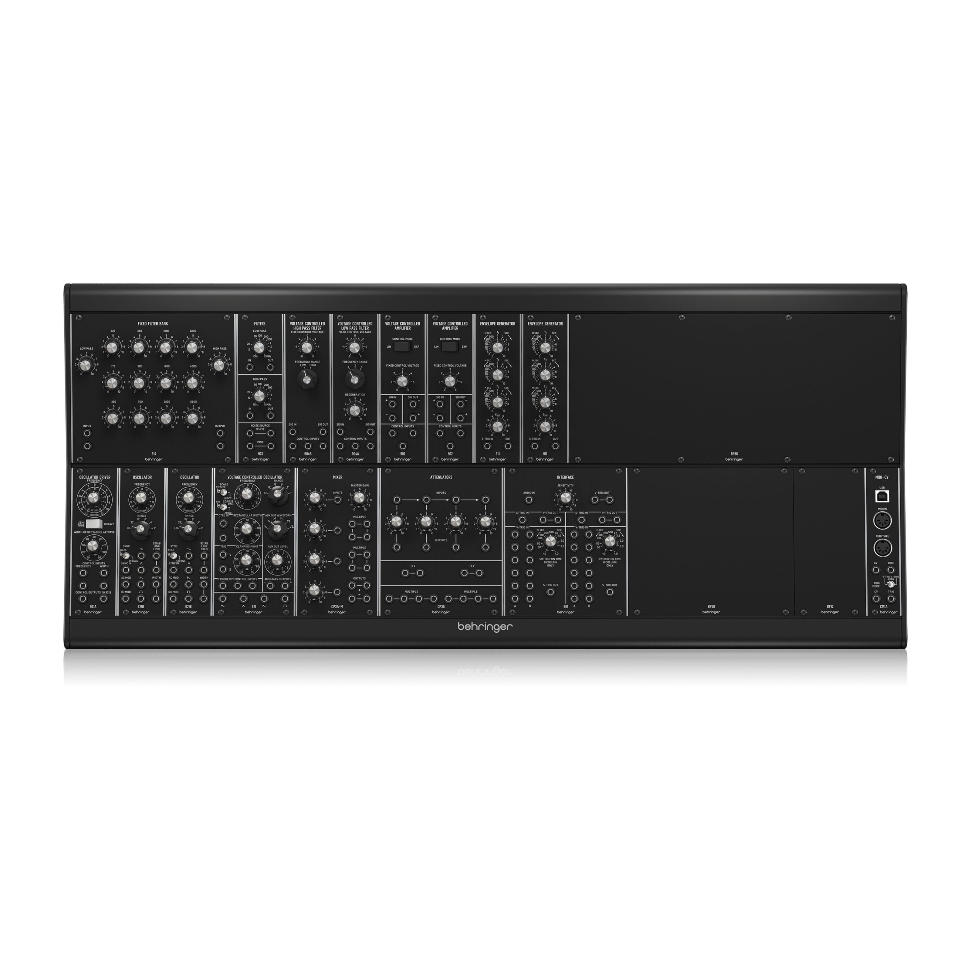 Behringer Synthesizer (Modular Synthesizer, Modular Systeme), System 15 - Modular Synthesizer Komplettsystem