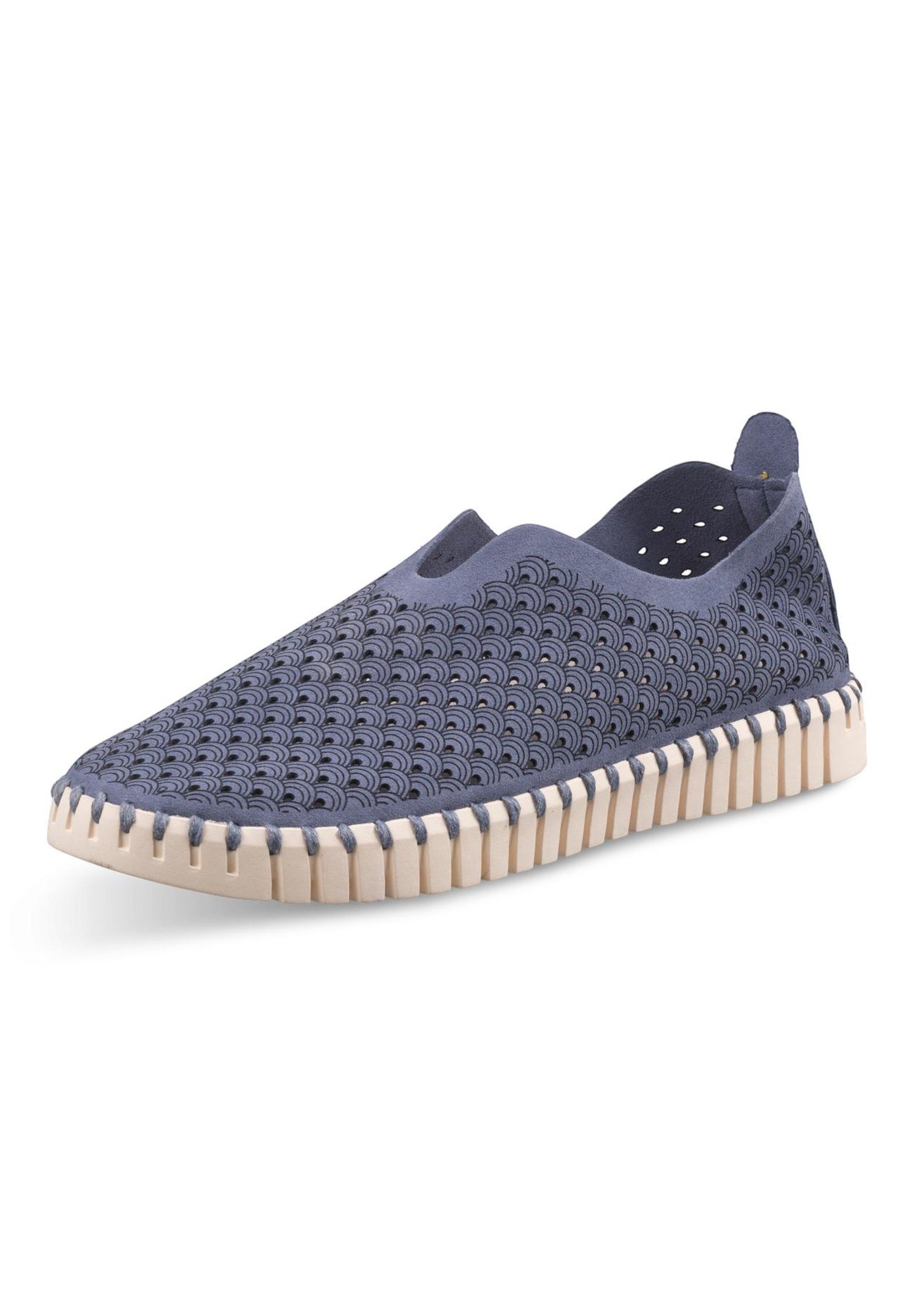 Ilse Jacobsen TULIP3275 Sneaker Plateausohle, atmungsaktive Mikrofaser, hoher Tragekomfort