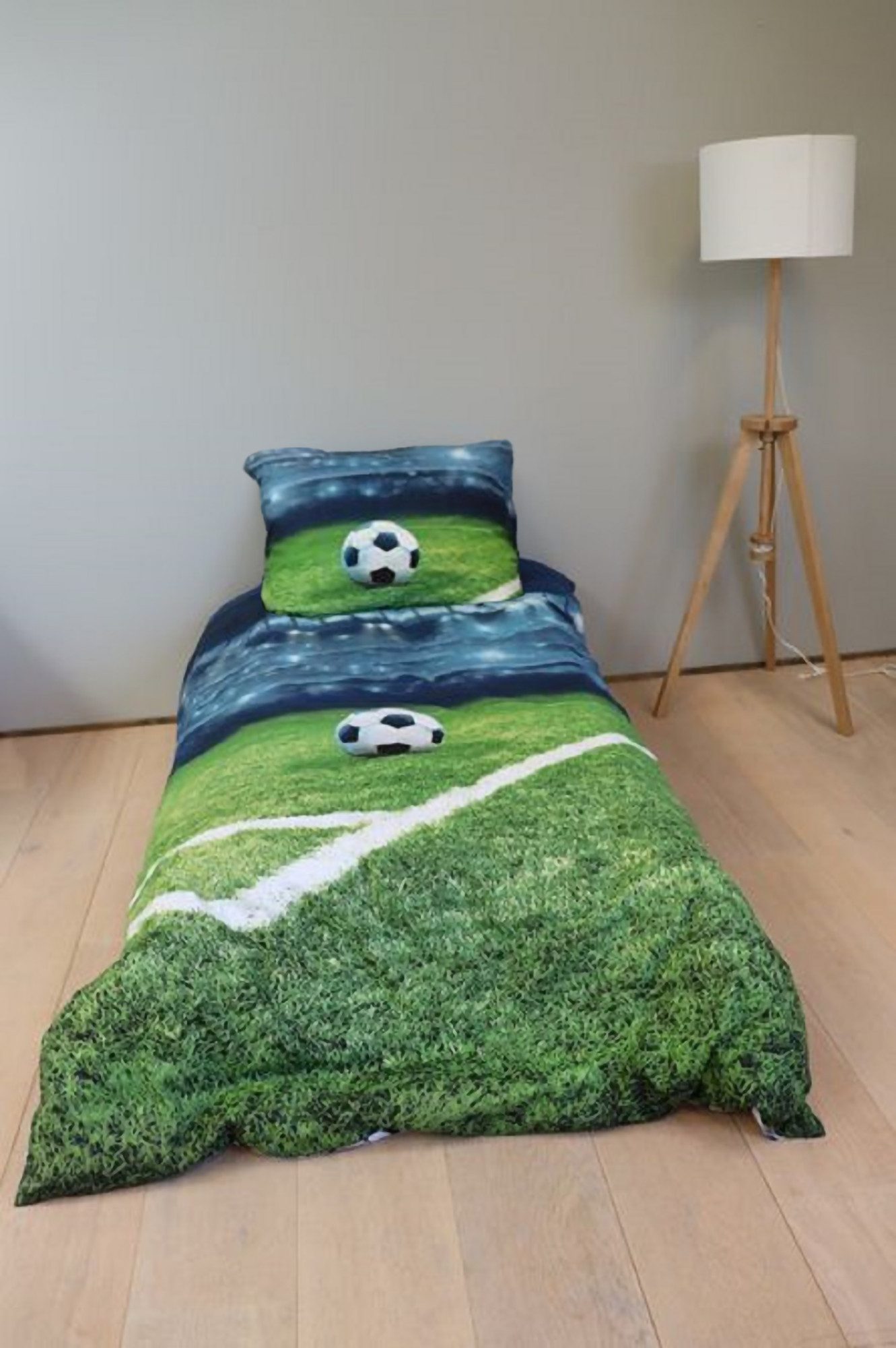 BrandMac Babybettwäsche Baby Bettwäsche Fußball 100 x 135 cm, 100 % Baumwol günstig online kaufen