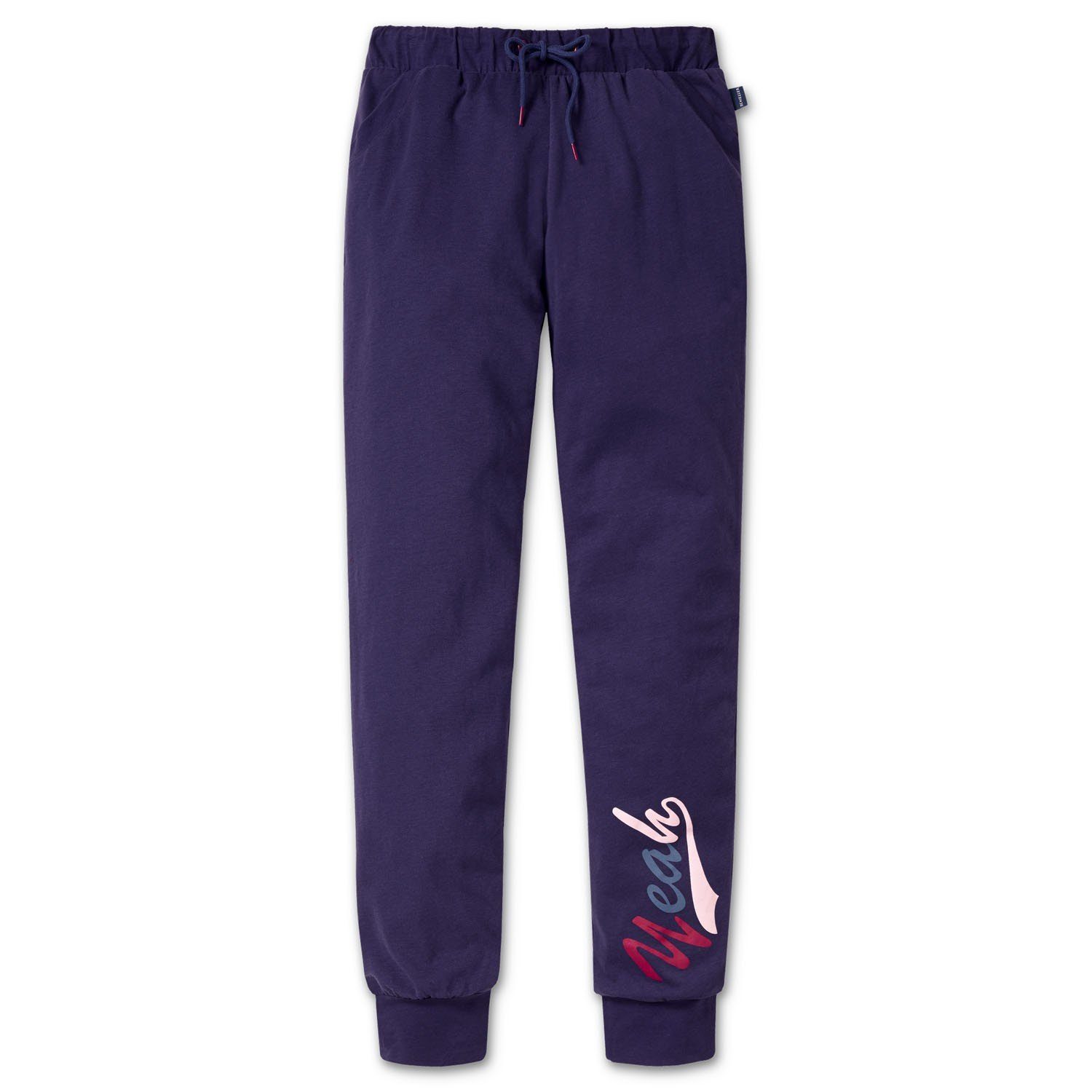 Schiesser Pyjamahose Mix & Relax (Set, 1-tlg., Set) Mädchen Schlafanzughose lang, Pyjamahose Jersey Baumwolle