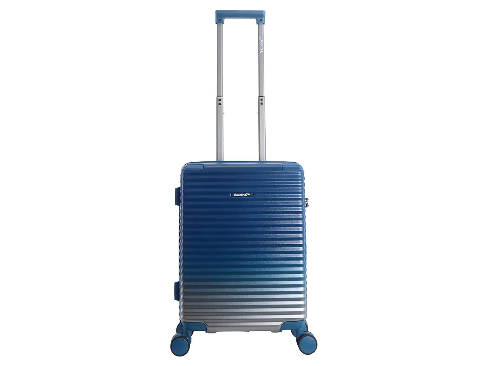 Saxoline® blue Handgepäckkoffer Elite Trolley Spinner 55 cm, 4 Rollen, TSA- günstig online kaufen