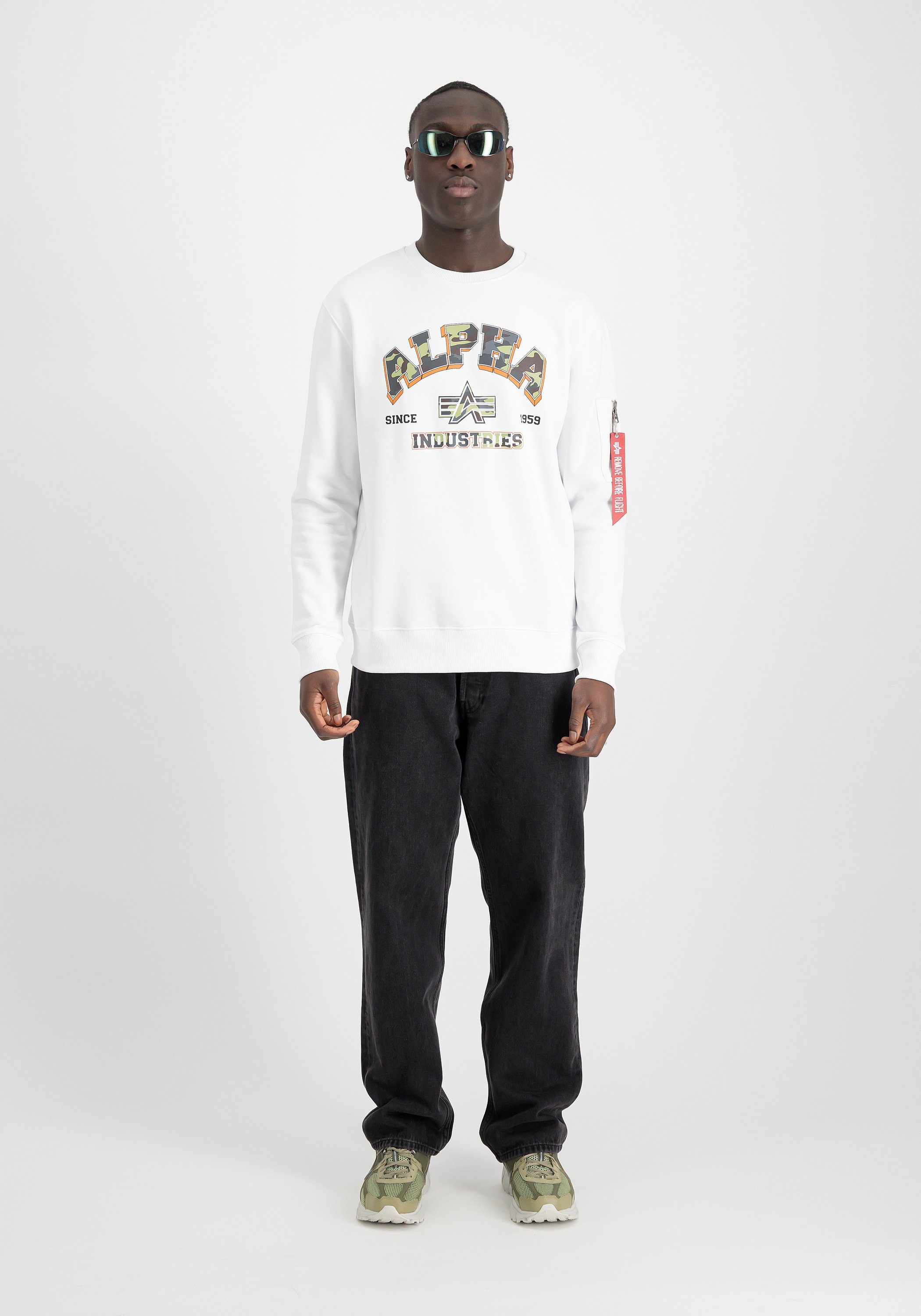 Alpha Industries Sweater College Camo Sweatshirt günstig online kaufen