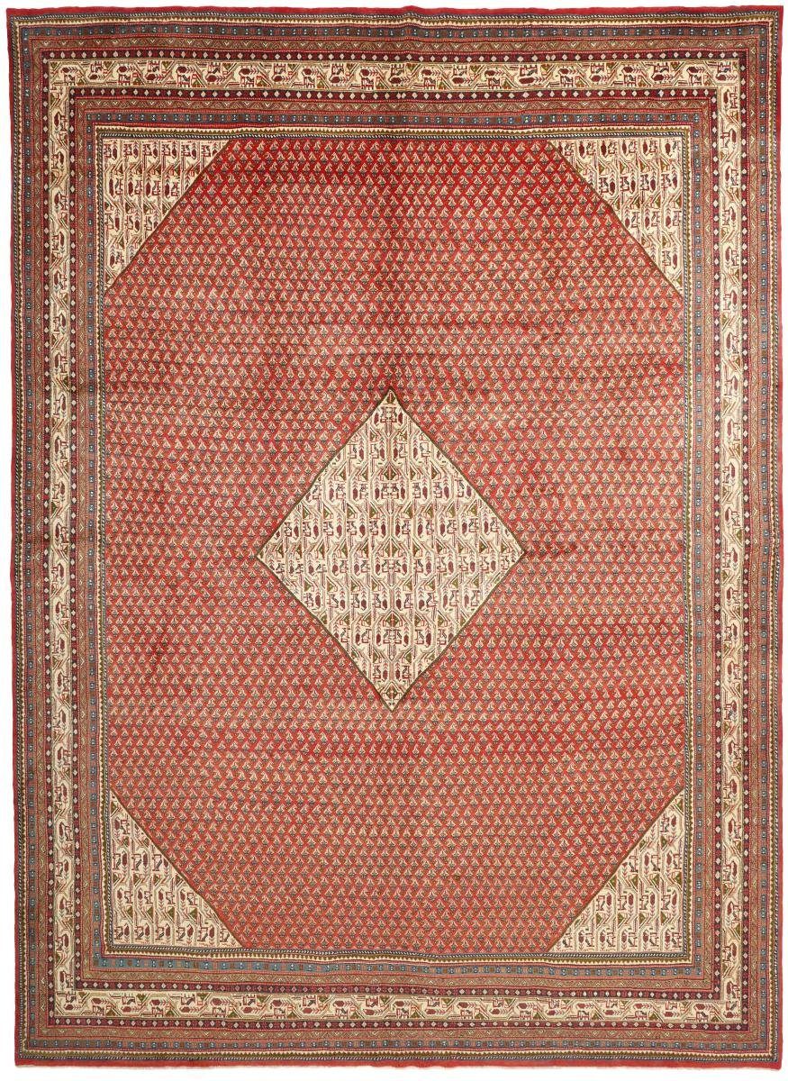 Orientteppich Sarough Mir Boteh 297x399 Handgeknüpfter Orientteppich, Nain Trading, rechteckig, Höhe: 12 mm