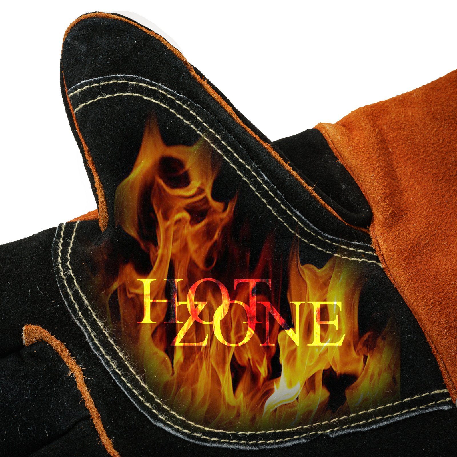 BLACK FOREST FOX Grillhandschuhe Pro 300 feuerfeste Aramid Grillhandschuhe, (Set), Ultra-Orange ultra orange | Grillhandschuhe