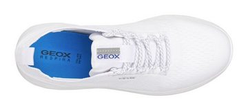 Geox D Spherica Sneaker in cleanem Look, Freizeitschuh, Halbschuh, Schnürschuh