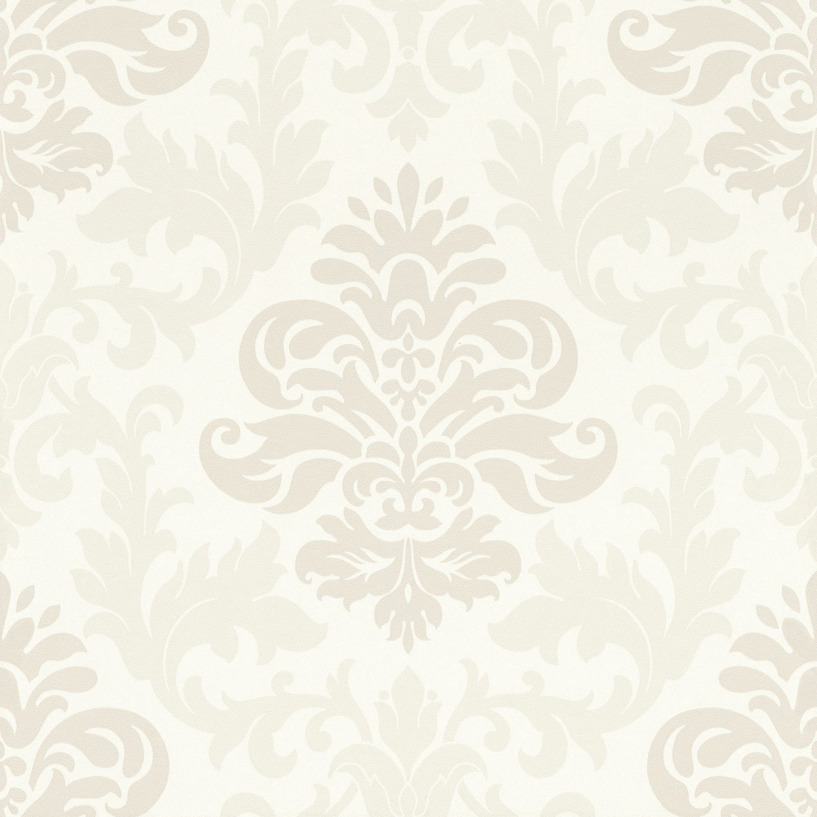Rasch Papiertapete, glatt, Barockoptik, Ornamente günstig online kaufen