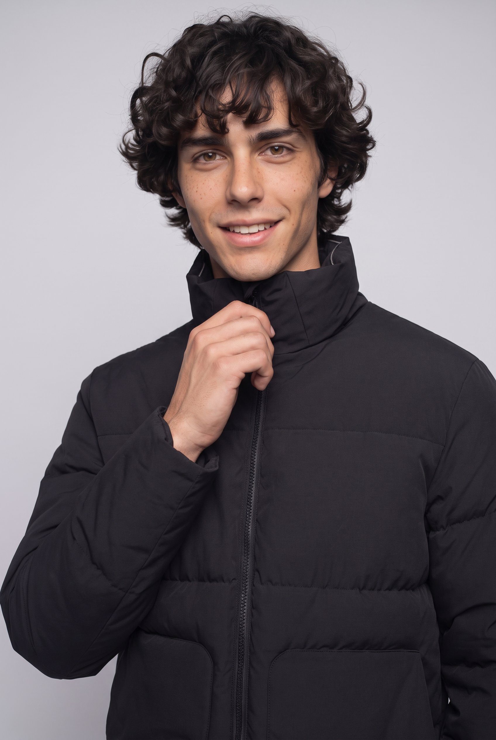 Jack & Jones Steppjacke JJBENJAMIN PUFFER JACKET Kunstfaser, regular fit