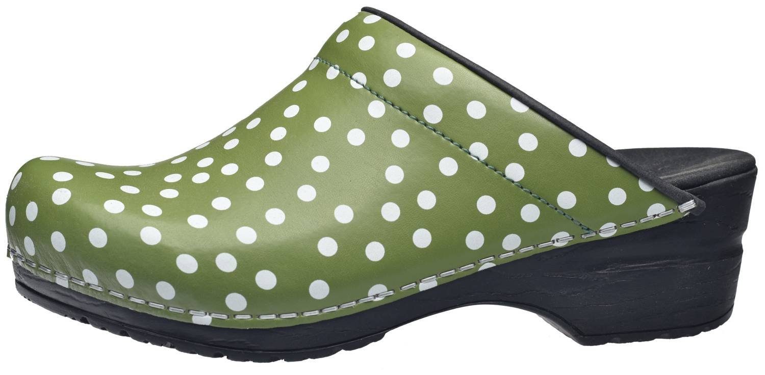 Sanita Original Fenja Green Clog