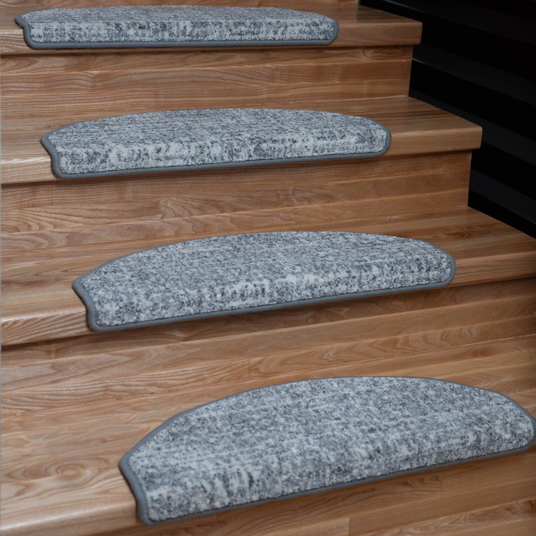 oKu-Tex Stufenmatte SOFT Set 15 Stück, halbrund, Stufenmatten Set 15 teilig günstig online kaufen