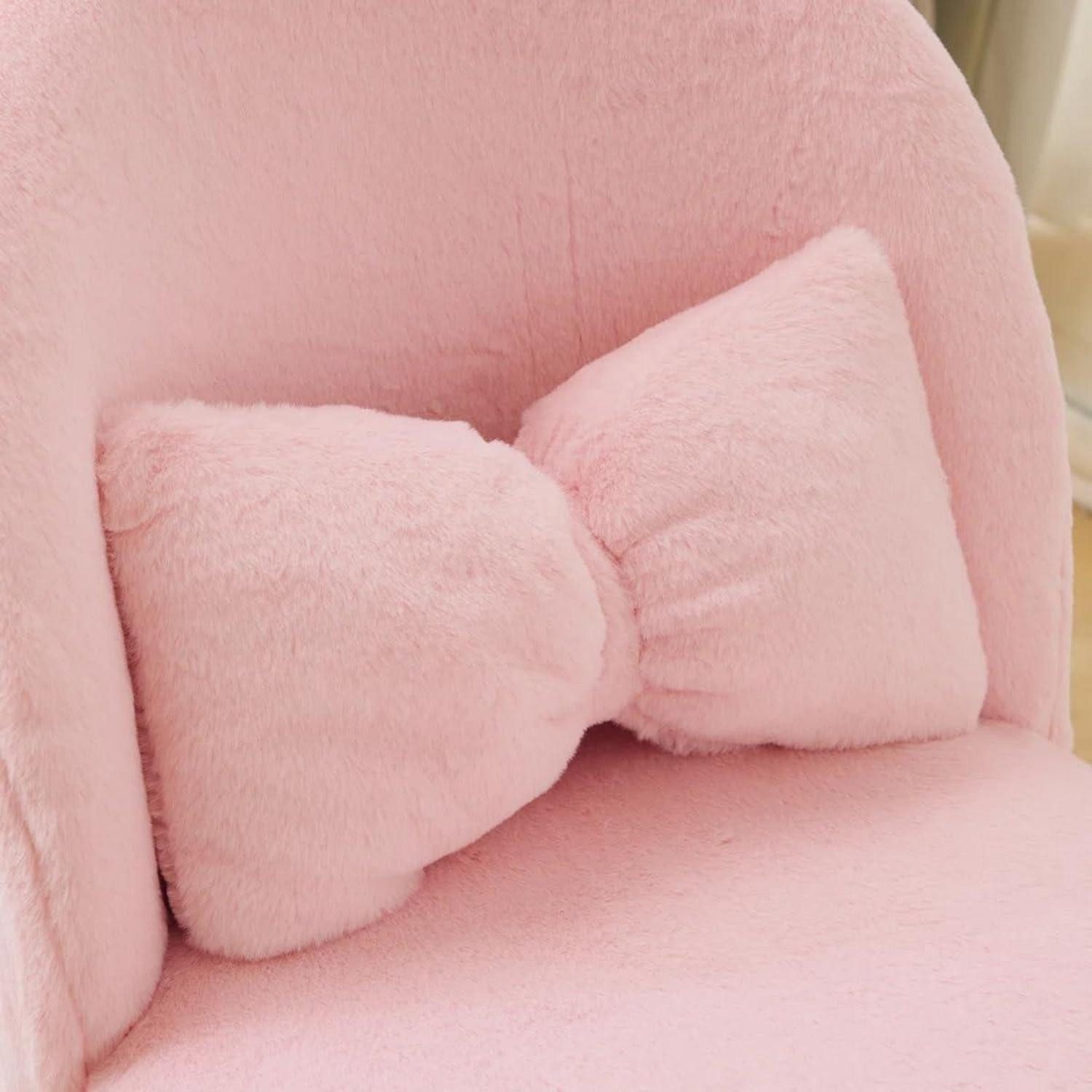 LuxusKollektion Loungesessel Sessel Loungesessel Armlehnensessel Rosa Rundbogen Rückenlehne