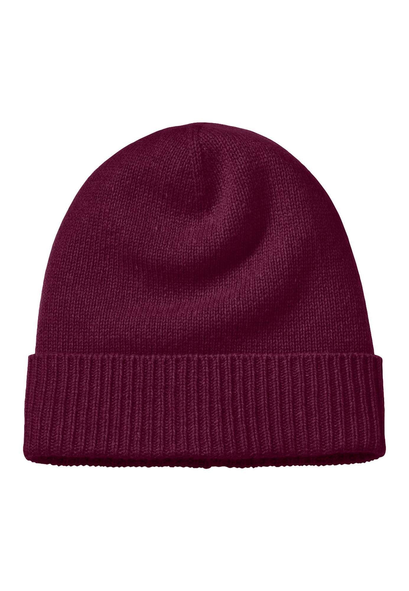 Hessnatur Strickmütze BetterRecycling aus reinem Kaschmir (1-St)