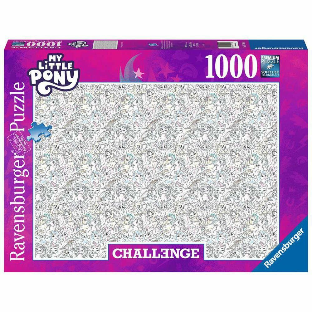 Ravensburger Puzzle My Little Pony 1000 Teile, 1000 Puzzleteile