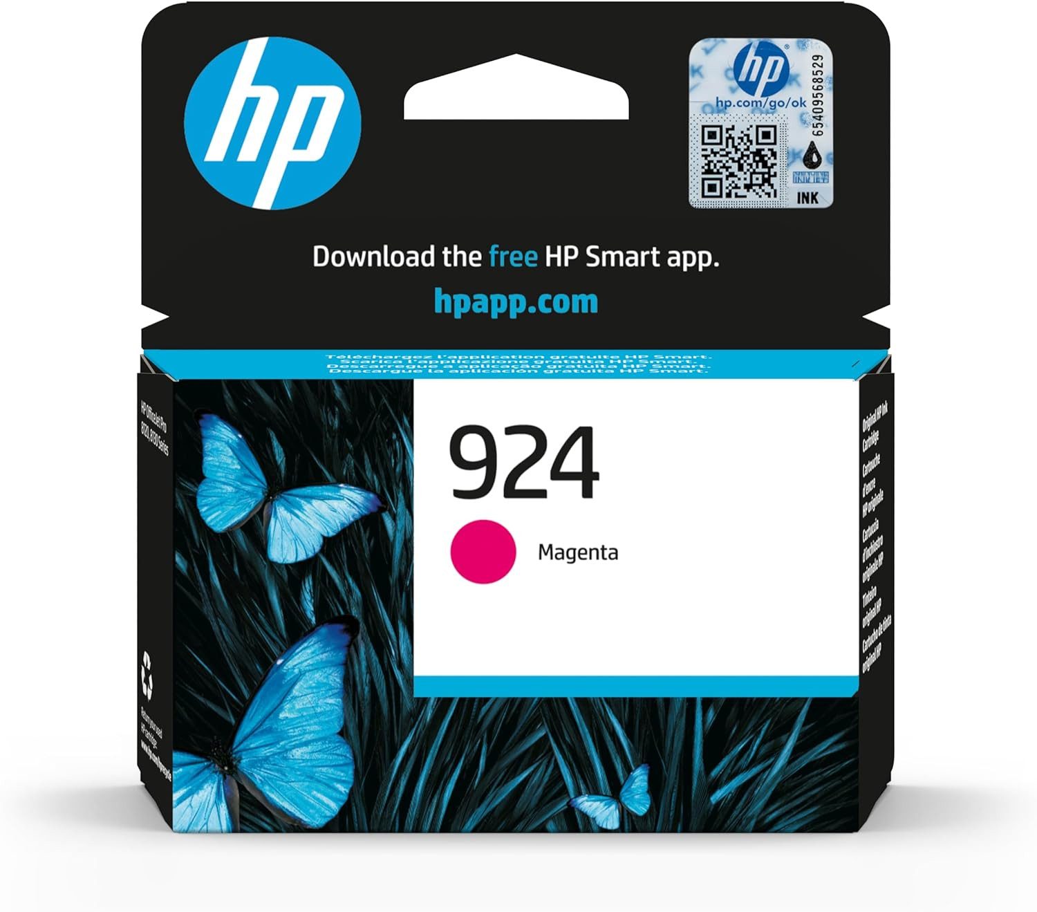 HP Druckerpatronen Original HP 924 Magenta (4K0U4NE) Tintenpatrone
