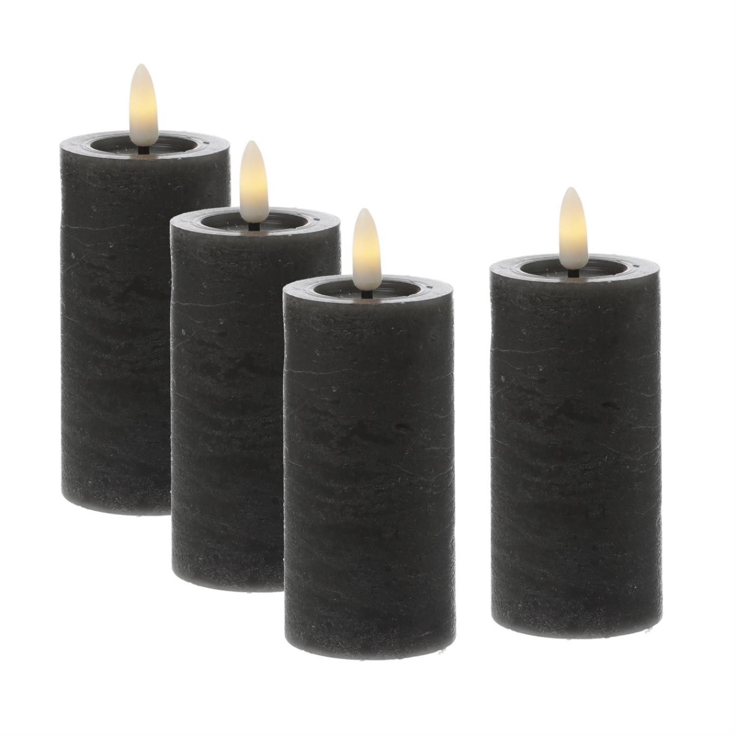 MARELIDA LED-Kerze LED Kerzenset LINA Rustik günstig online kaufen