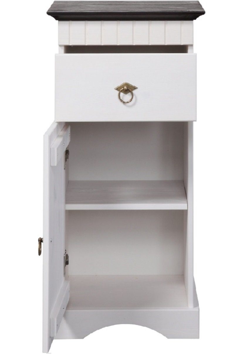Clever-Moebel Beistellschrank Kommode Kiefernholz im Landhausstil, günstig online kaufen