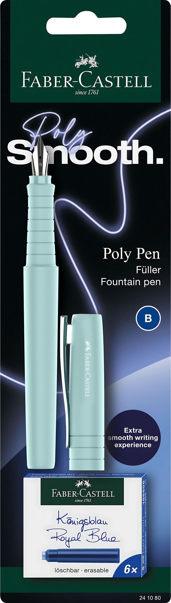 Faber-Castell Füller Faber Castell Füller Poly Pen sortiert Feder B