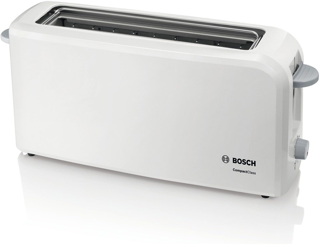Image of BOSCH Toaster CompactClass TAT3A001, 1 langer Schlitz, 980 W