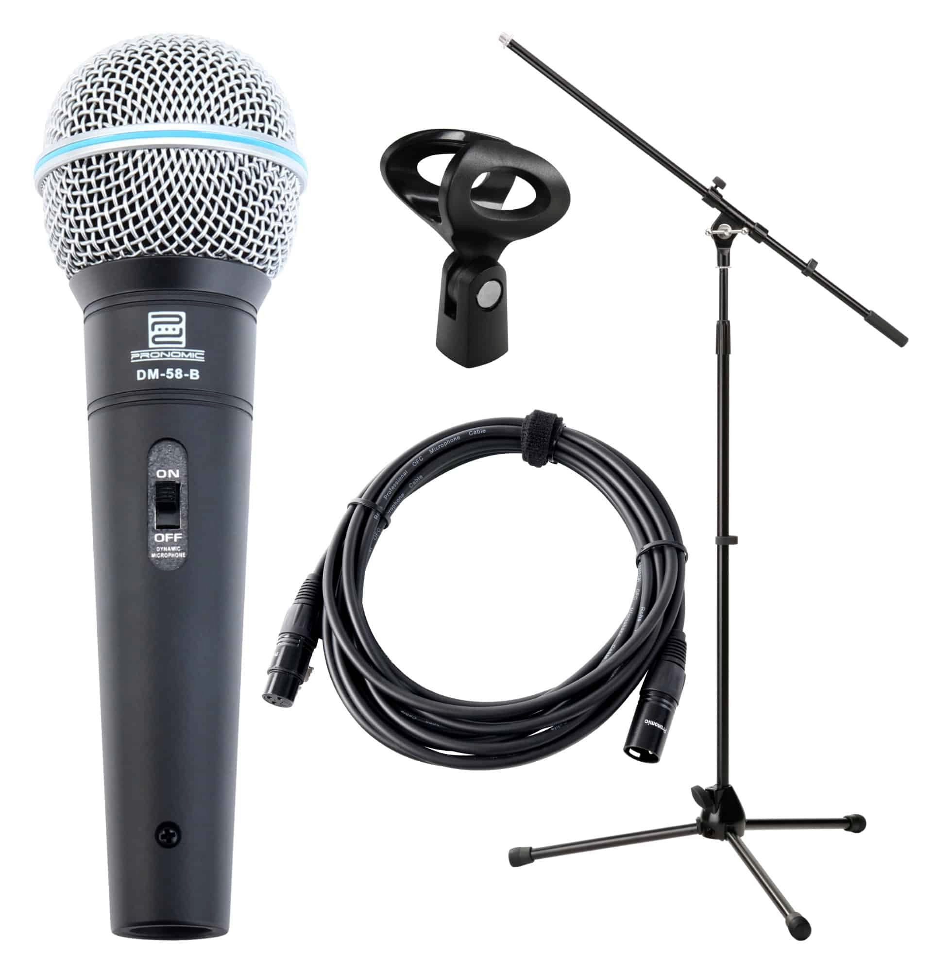 Mikrofon DM-58-B Vocal Dynamisches-Mikrofon