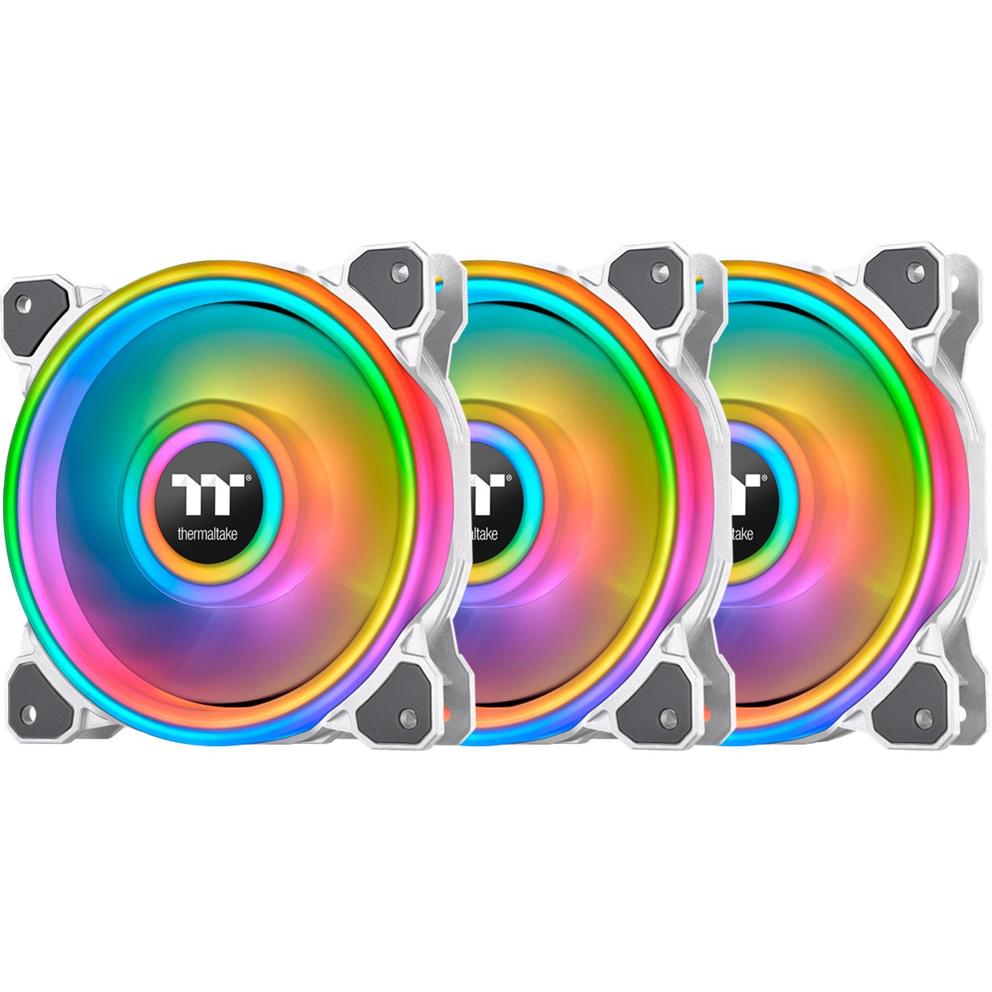 Thermaltake Gehäuselüfter Riing Quad 14 RGB Radiator Fan TT Premium Edition 3 Pack