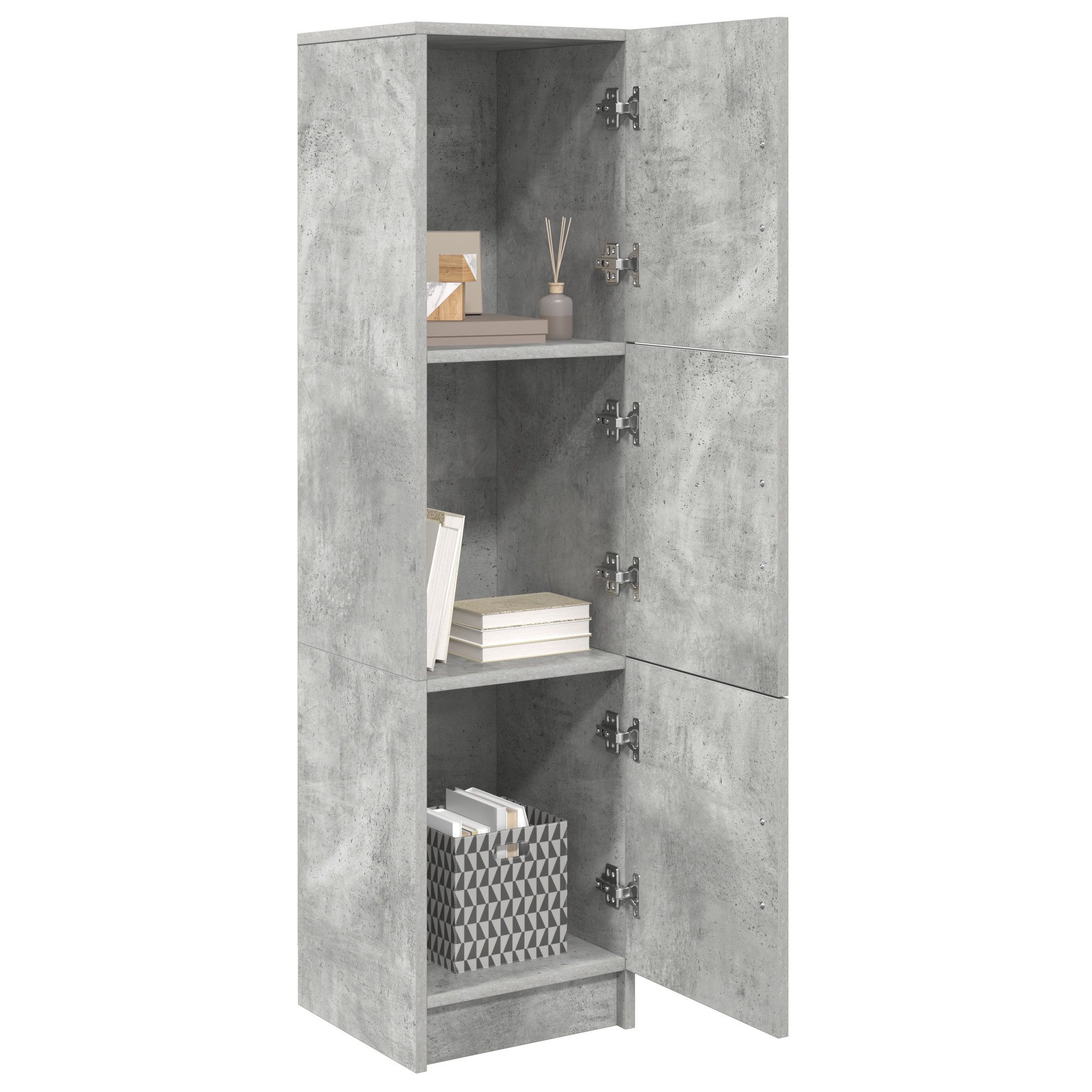 vidaXL Sideboard Graues Sideboard Beton Grau günstig online kaufen