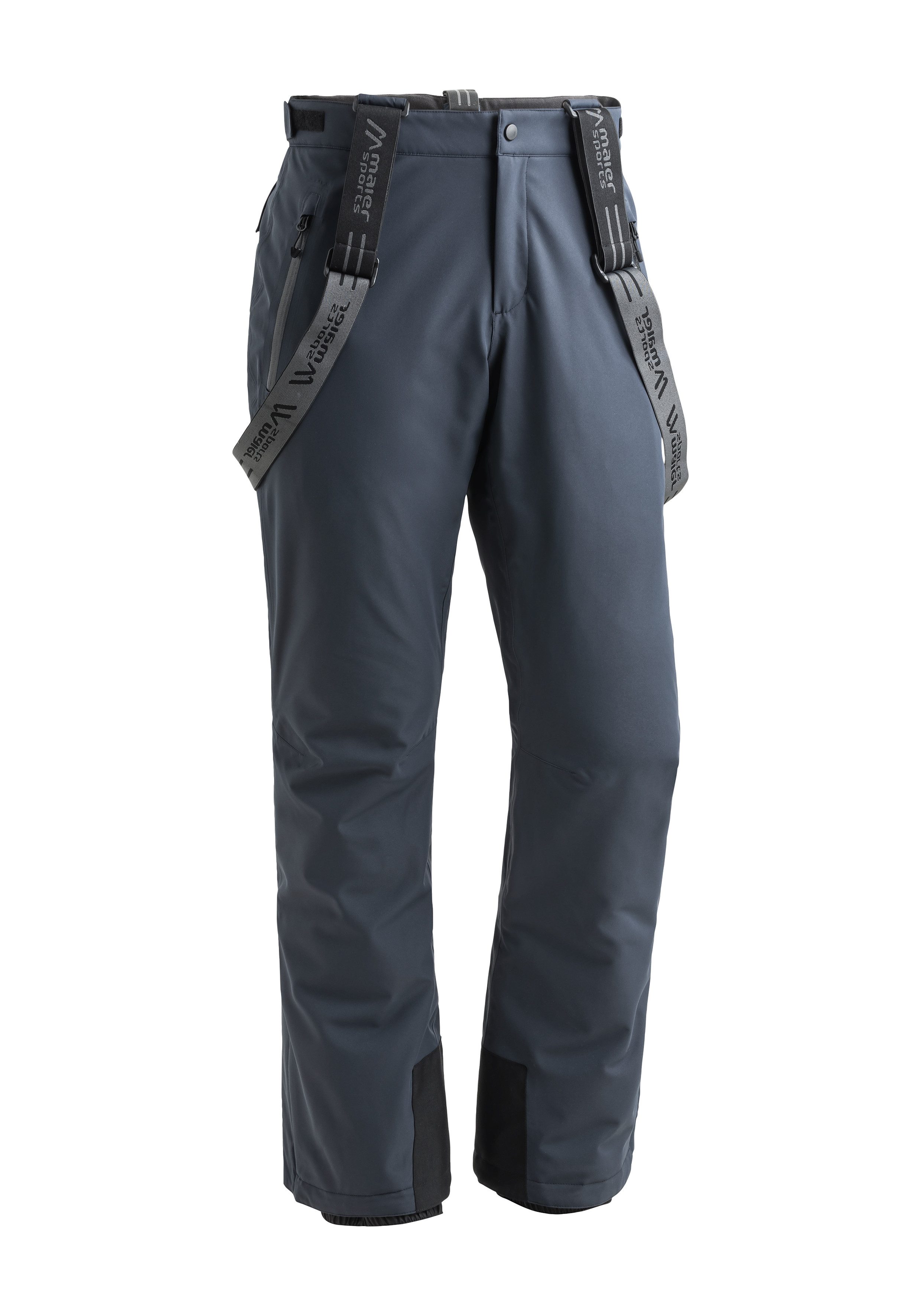 Maier Sports Skihose Anton Vent slim Herren Schneehose mit Hosenträgern, wind/wasserdicht, Slim Fit