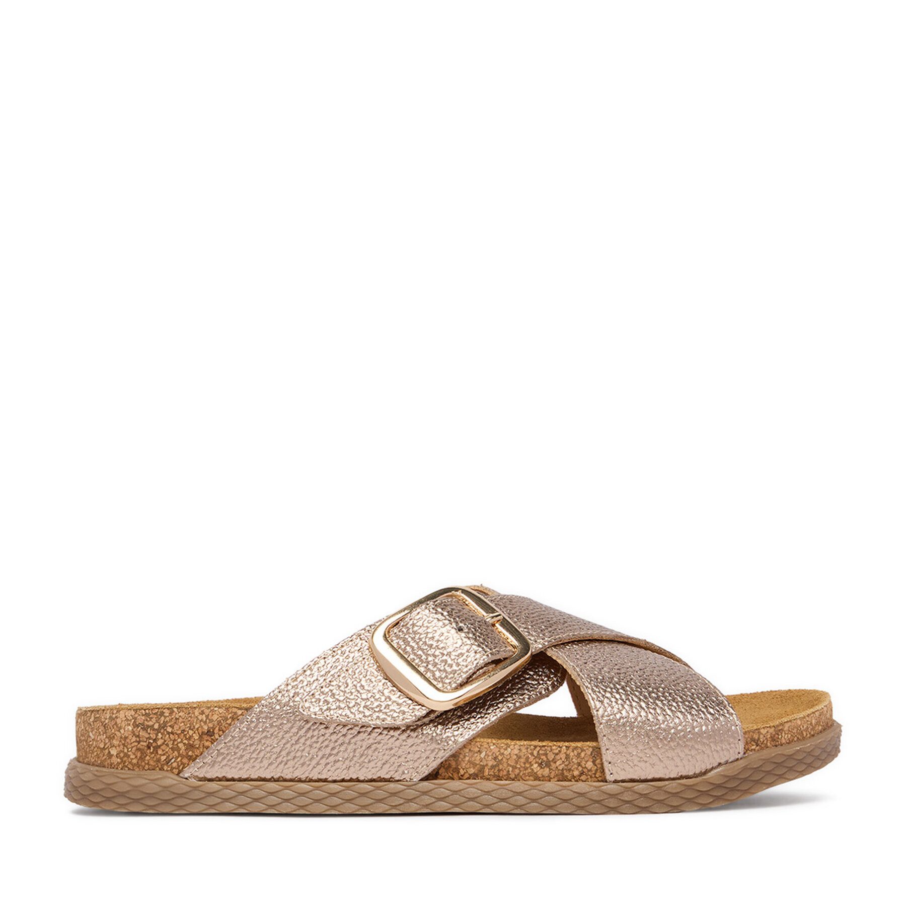 LASOCKI Lasocki Damen-Flip-Flops Gold Badepantolette