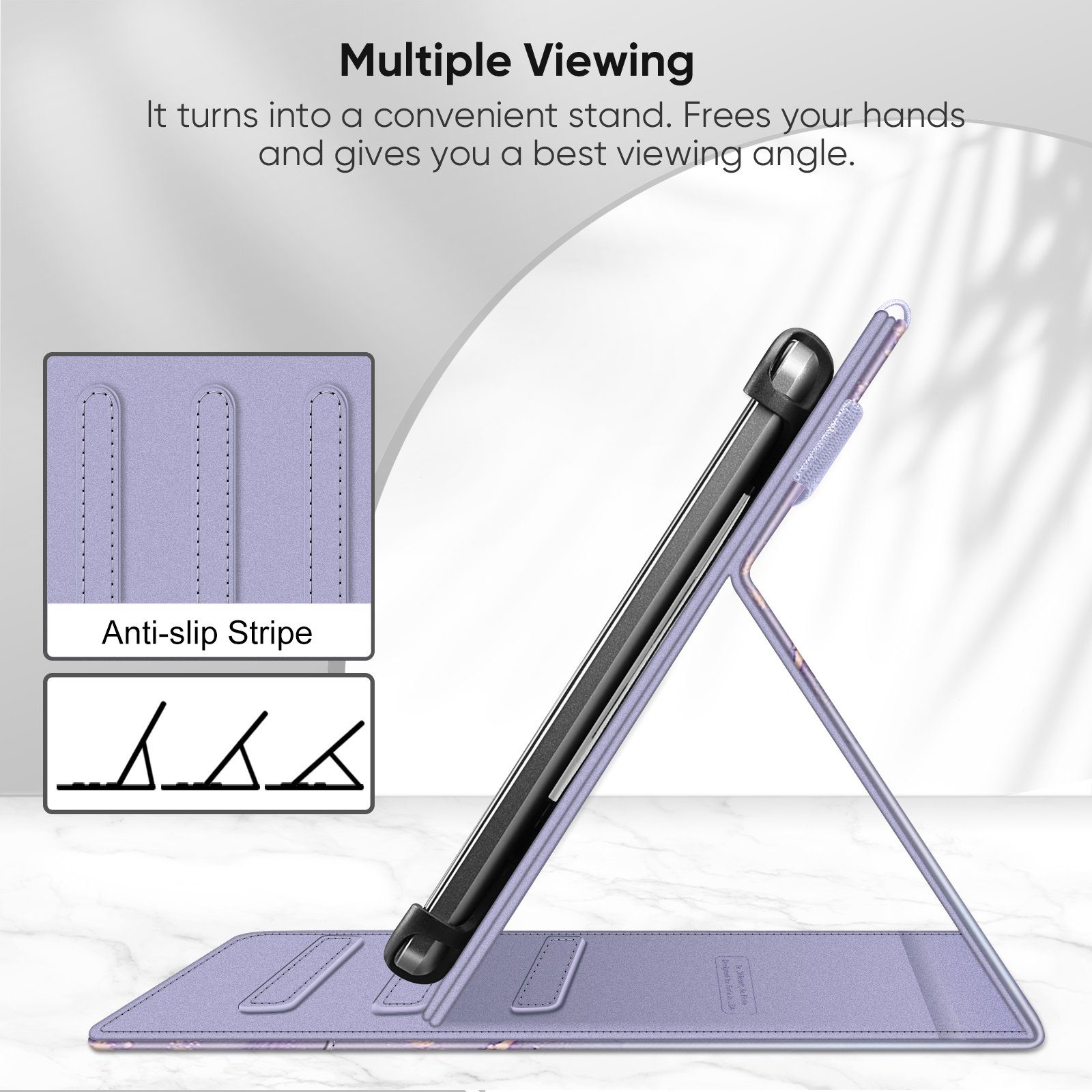 Fintie Tablet-Hülle Universal Hülle für Blackview Tab60 WiFi Tablet 10''/Tab 70/Tab 80 10"