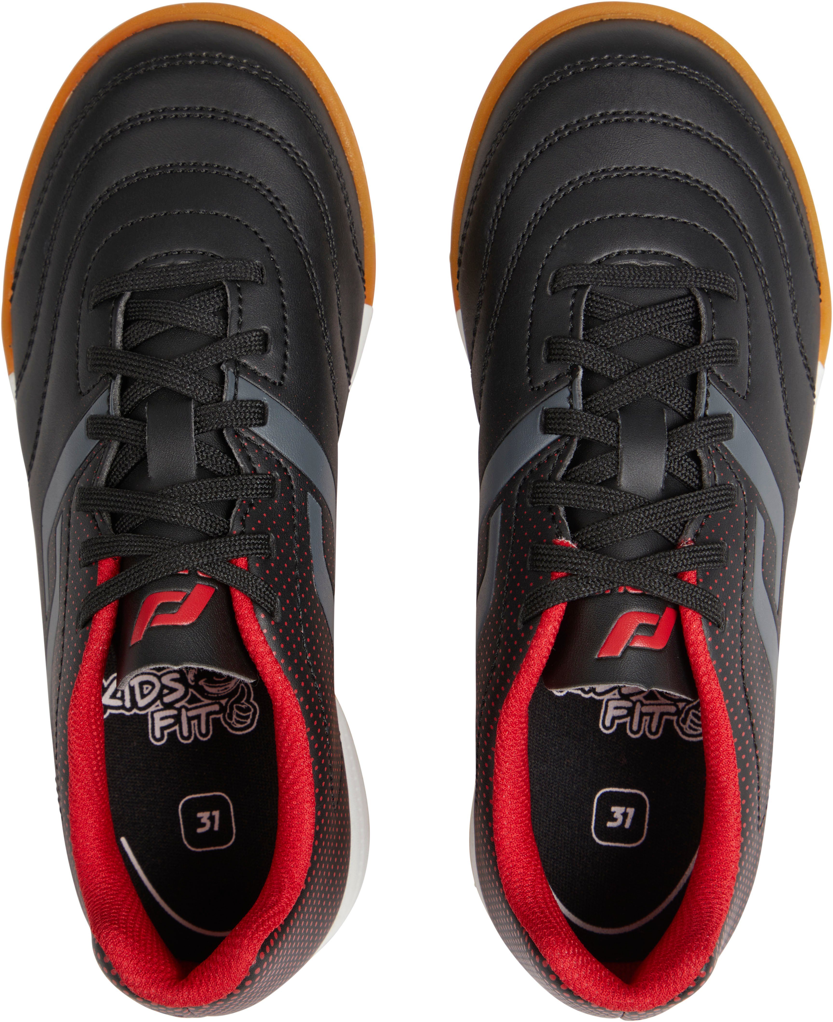 Pro Touch Ind Classic JR III BLACK/RED/ANTHRACITE Fußballschuh IN