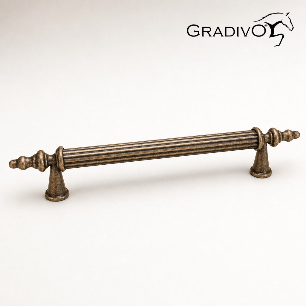 Gradivo Möbelgriff Schrankgriff Bügelgriff 916 - Bronze, 96 mm